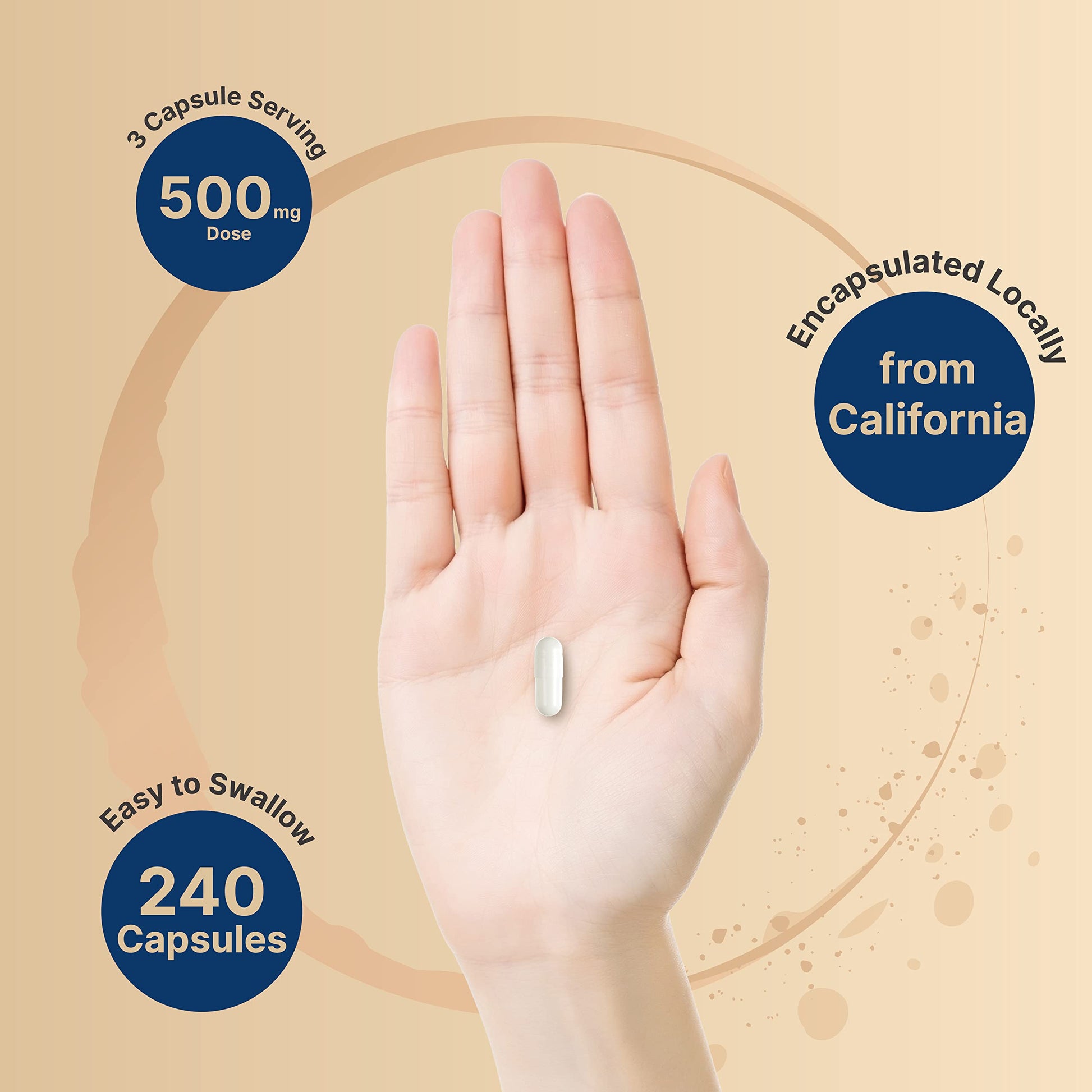 Magnesium Citrate 500mg, 240 Capsules (Citrato de Magnesio) | High Purity Elemental NatureBell uk supplements