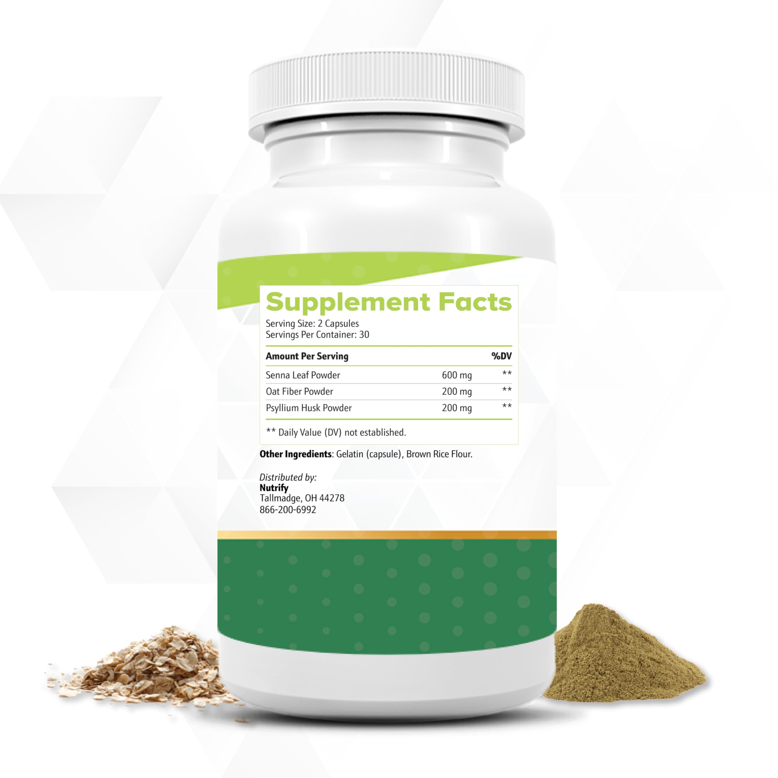 NutriFlush - Powerful Colon Support & Gut Cleanse Formula, High Absorption, GMO Free, Made in USA Generic uk supplements
