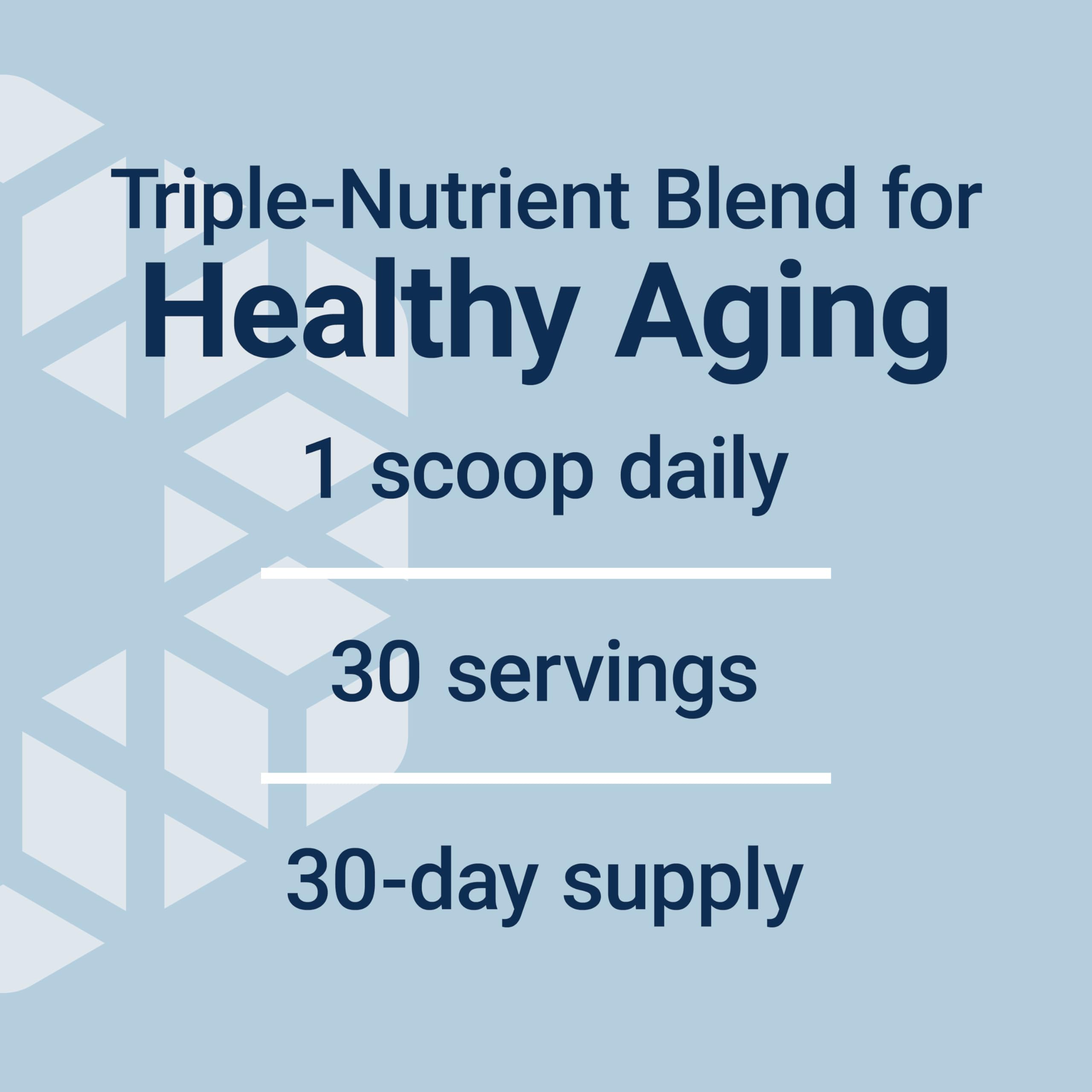 Life Extension Healthy Aging Powder, Healthy Aging Supplement, Heart Health, Brain Health, Exercise Performance, Taurine, Lithium, spermidine, Powder Blend, Non-GMO, Vegetarian, 30 Servings Life Extension uk supplements