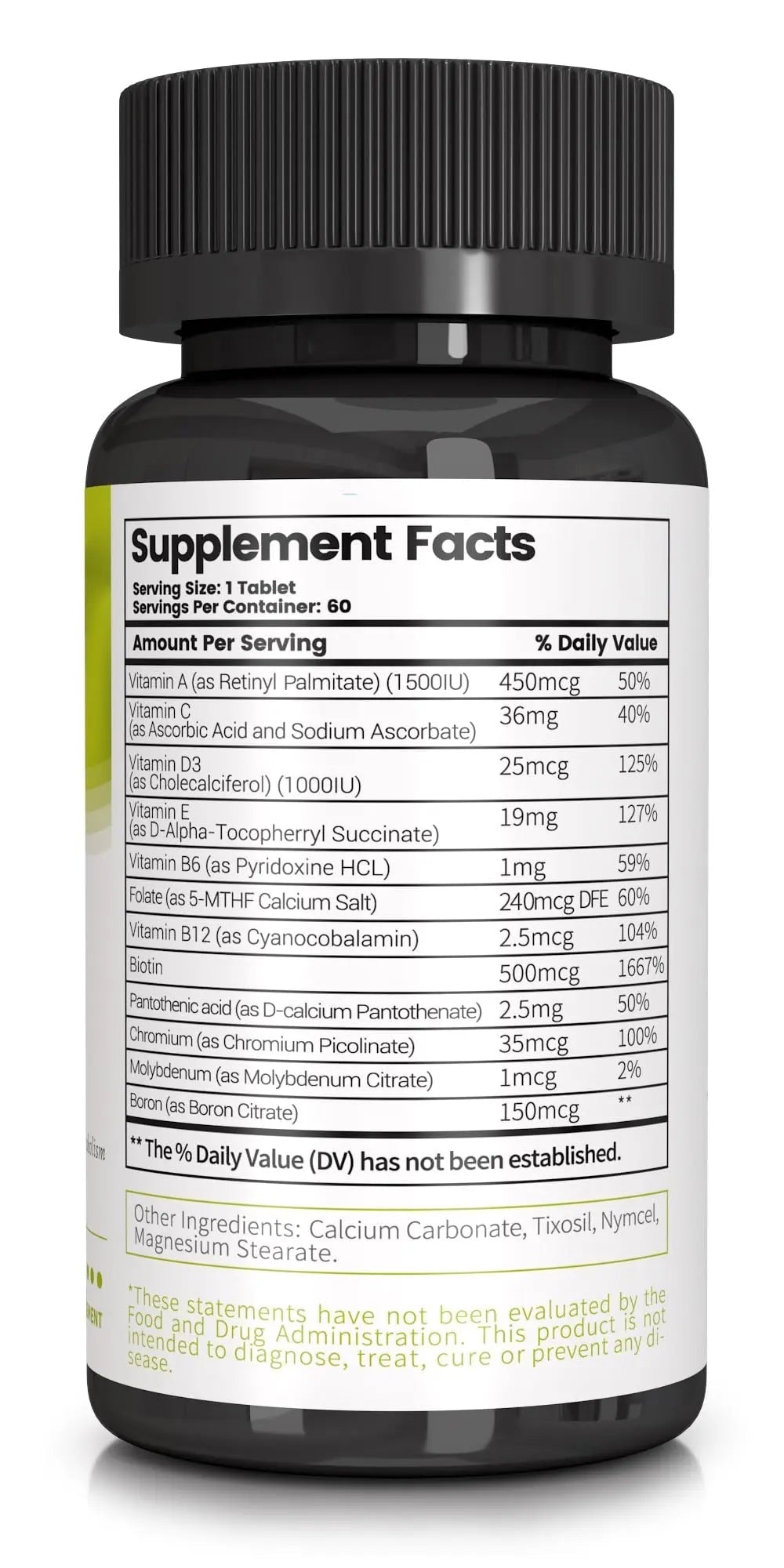 Losoki Adult Multi Vitamins - Comprehensive Daily Multivitamin Supplement for Men and Women - 60 Tablets for Enhanced Energy Losoki uk supplements