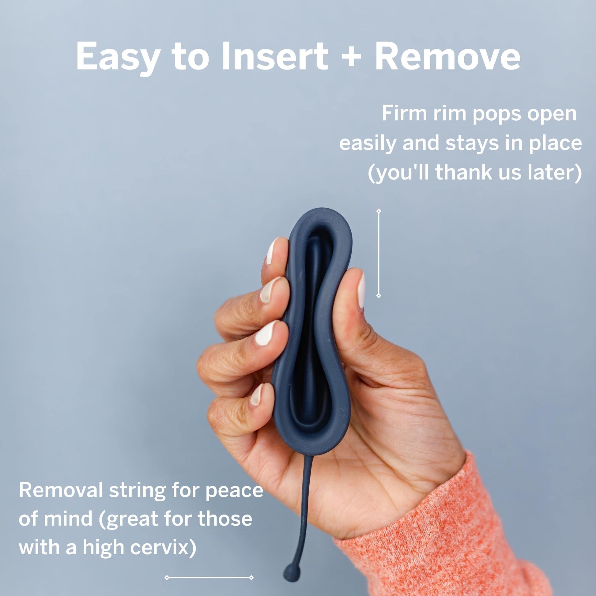 Pixie Soft Menstrual Disc - Ranked 1 for Most Soft Reusable Period Disc - Removable Stem Pixie Cup uk supplements