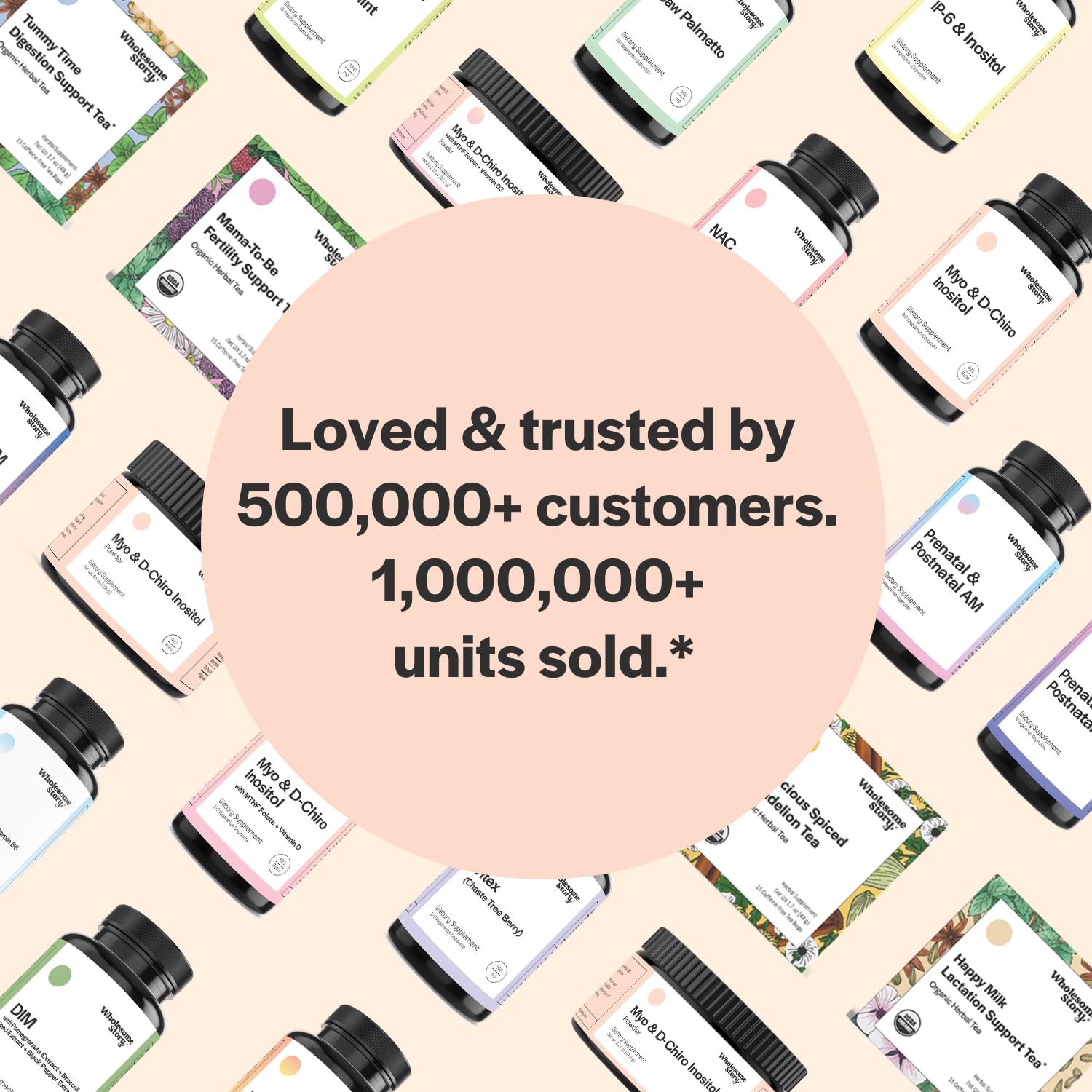 Myo-Inositol & D-Chiro Inositol Blend Capsule | 30-Day Supply | Most Beneficial 40:1 Ratio Wholesome Story uk supplements