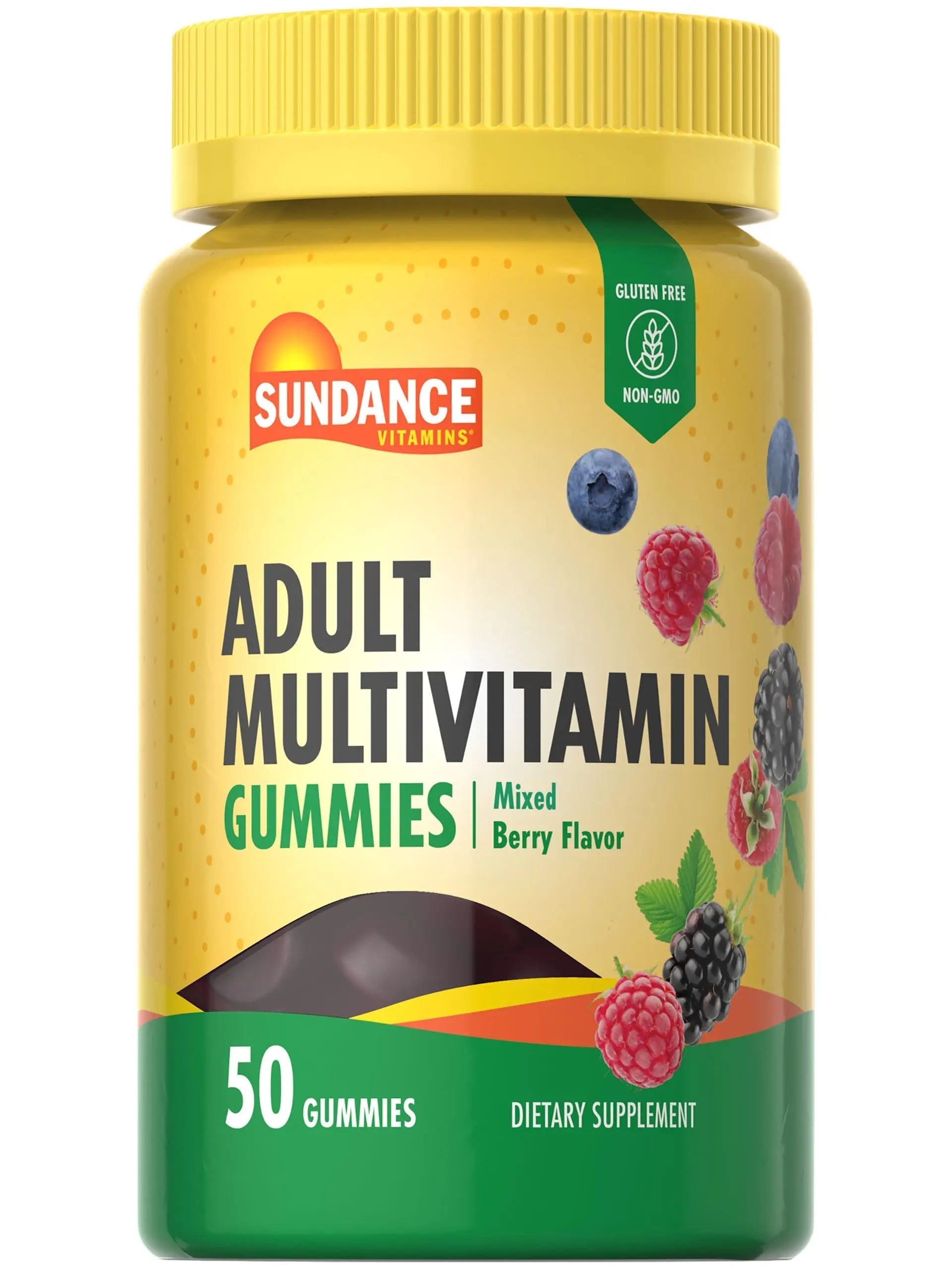 Sundance Multivitamin Gummies for Adults | for Men & Women | Mixed Berry Flavor | Non-GMO and Gluten Free Supplement Sundance uk supplements