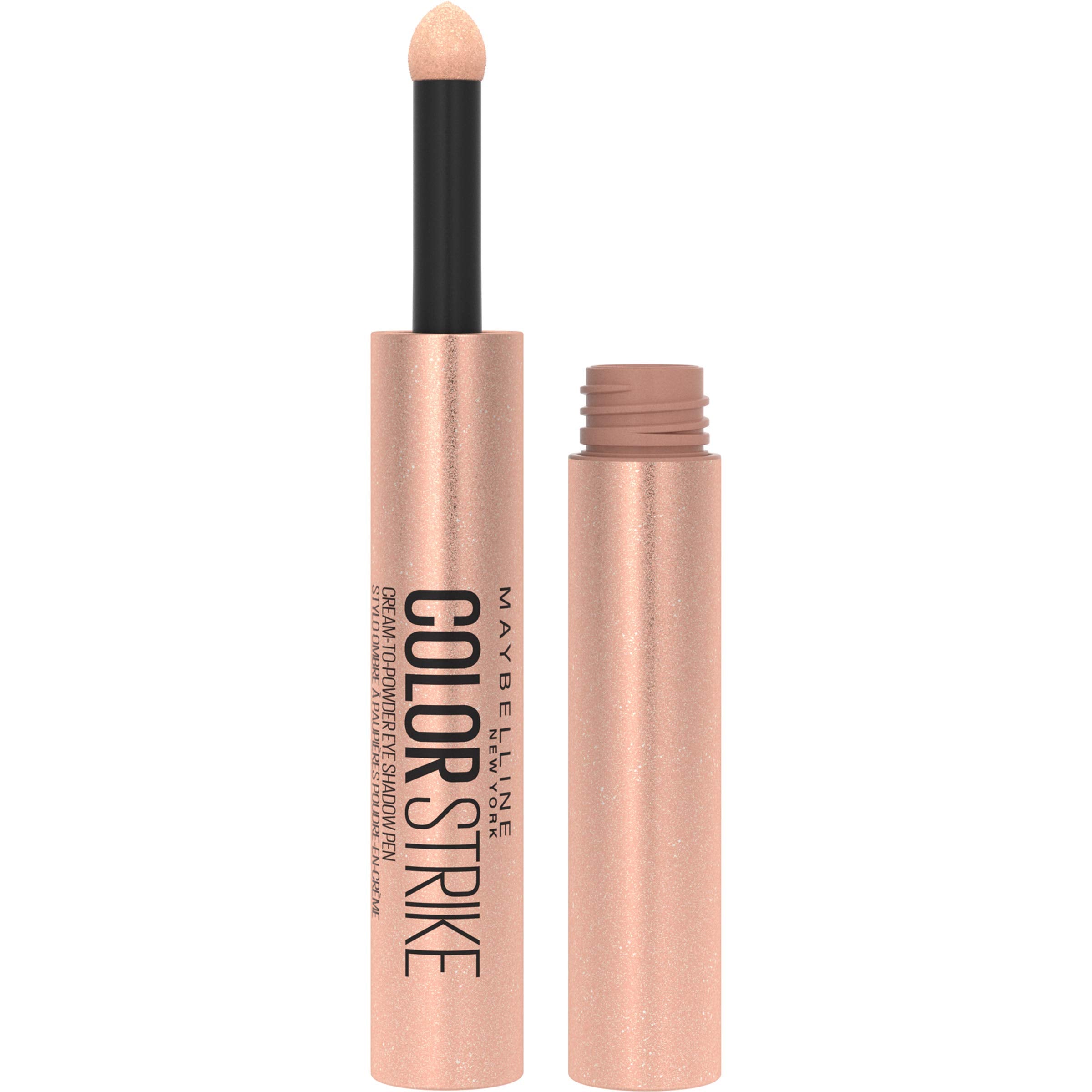 Maybelline New York Color Strike Eye Shadow Pen, Cream To Powder Finish, 30 Spark MAYBELLINE uk supplements