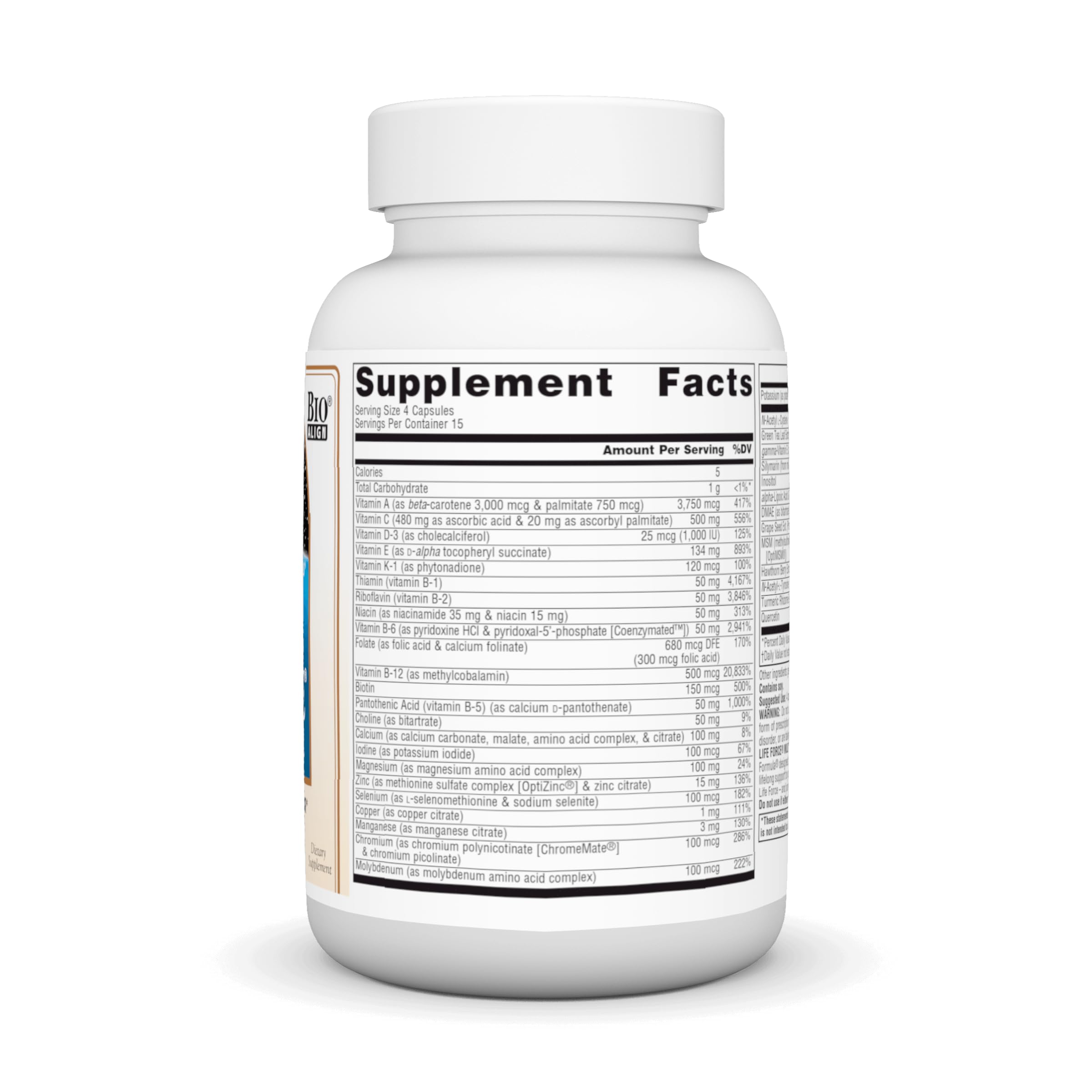 Source Naturals Life Force Multiple Iron Free Daily Multivitamin High Potency Essential Vitamins, Minerals, Antioxidants & Nutrients - Energy & Immune Boost* - 60 Capsules Source Naturals uk supplements
