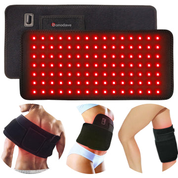 Red Light Therapy Infrared Light Therapy Pad for Body Pain NIR Deep Therapy for Back Knee Hands bonodave uk supplements