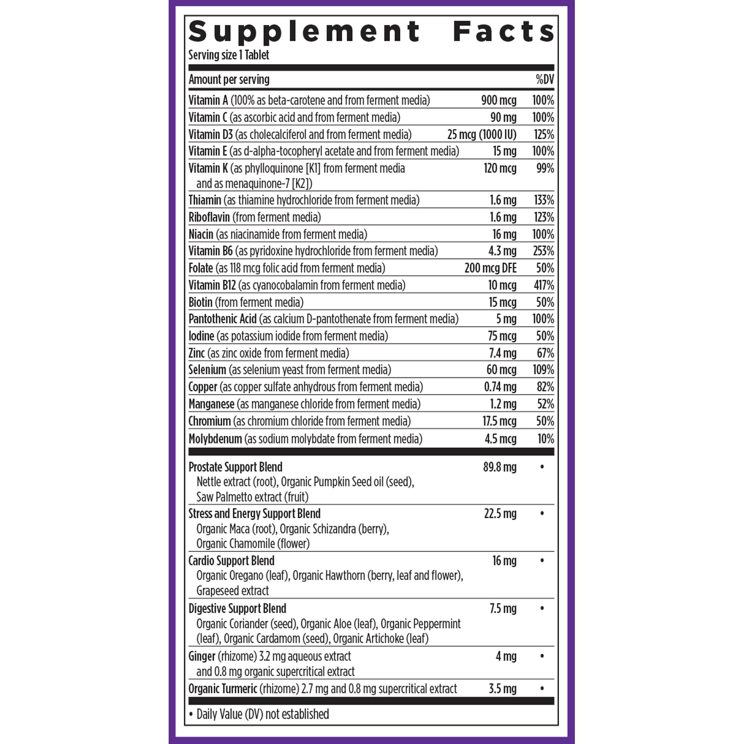 New Chapter Men’s Multivitamin 40+, Extra B6 & B12, D3, Vitamin C & Zinc, Immune, Heart, Cellular Energy, and Brain Health New Chapter uk supplements