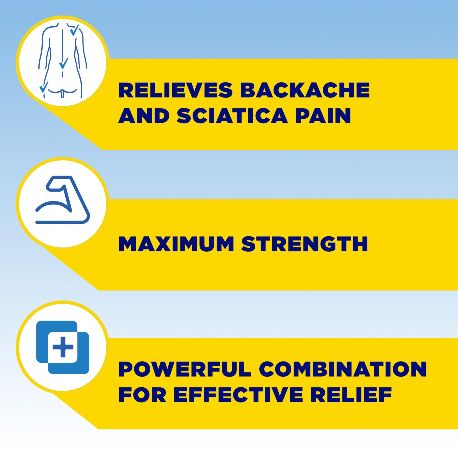 Backaid Maximum Strength Aspirin-Free Pain Relief from Backache, Sciatica and Leg Pain, Powerful Combination, Long-Lasting 6 Hour Formula, 38 Count Backaid uk supplements
