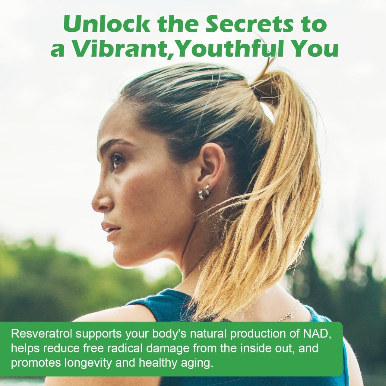 VitaCosmoX NAD+ with Resveratrol Similar to Nicotinamide Riboside Supplement, 1000 mg, 90 Capsules Vegan Non-GMO VitaCosmoX uk supplements