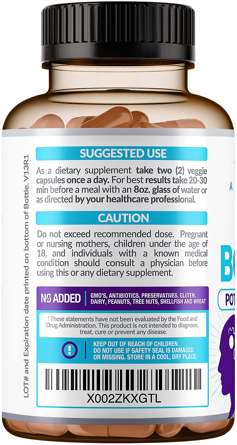 40-in-1 Brain Booster Supplements for Memory, Focus, Clarity, Energy, Performance Rainbow Nutrients, LLC uk supplements