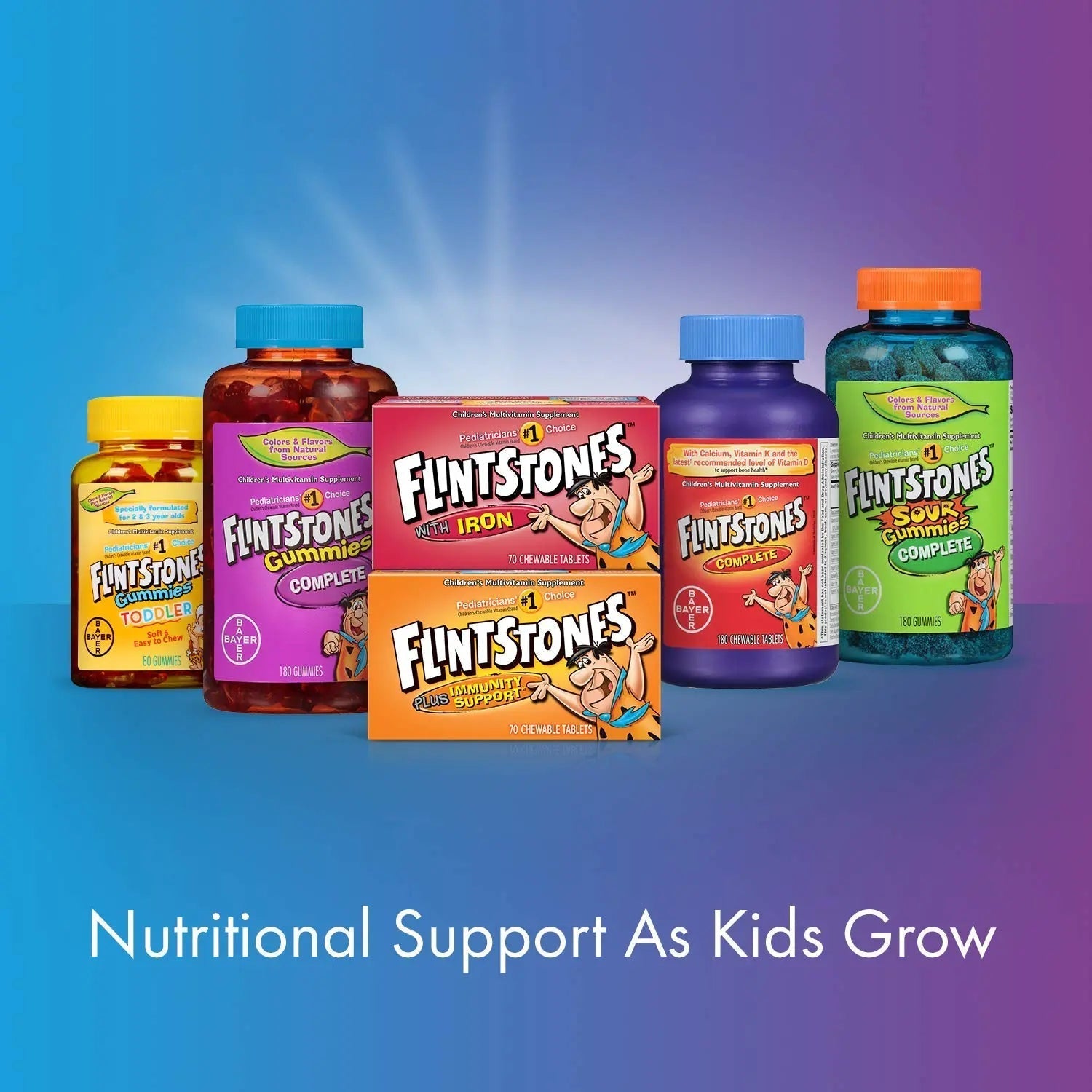 Flintstones Children's Complete Multivitamin Gummies, 70 Count Flintstones Vitamins uk supplements
