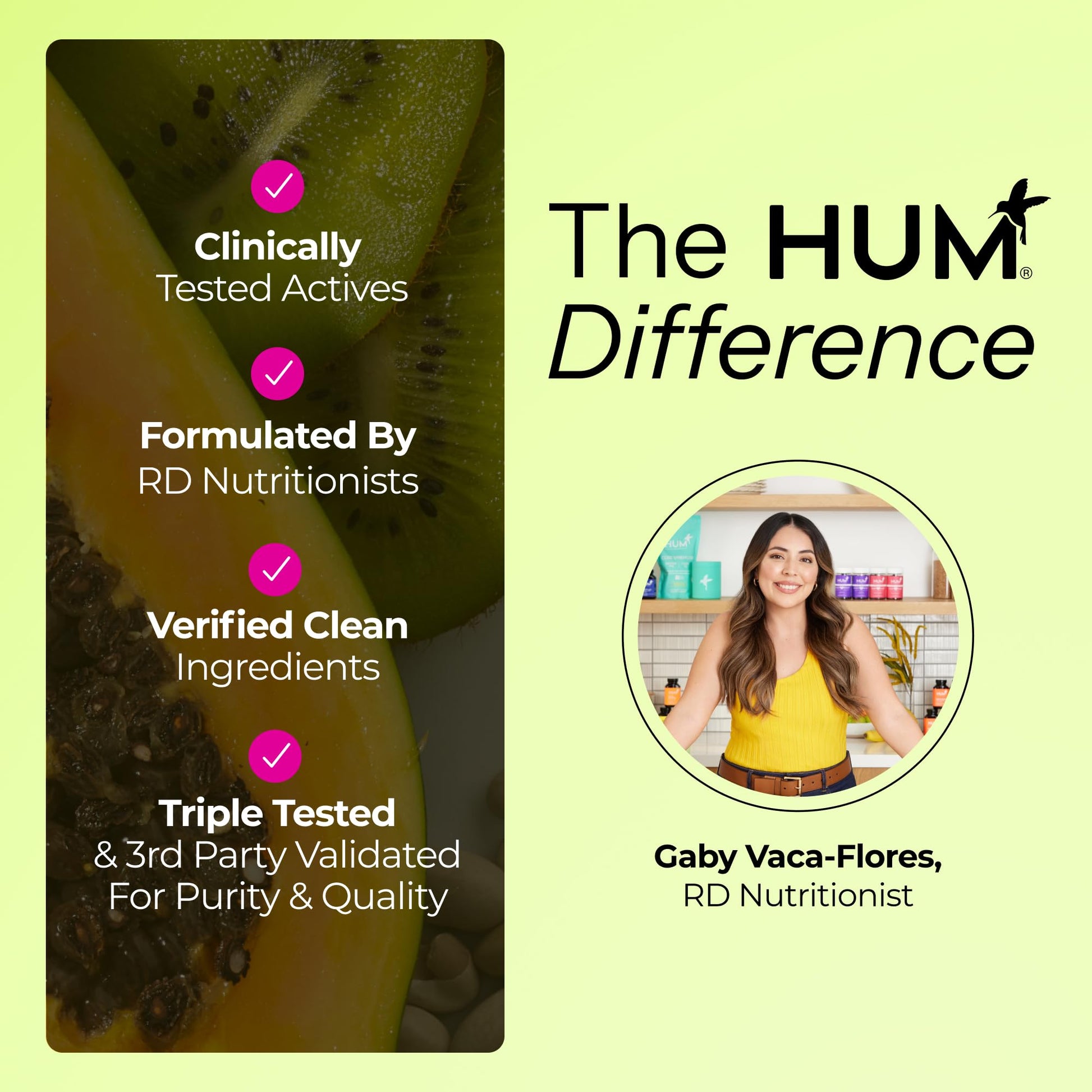 HUM Flatter Me Digestive Enzymes for Women & Men, Digestive Health Bloating Supplement with Ginger & Peppermint Leaf, Fast Acting Anti Bloat Pills Multi Enzyme for Debloating, Vegan, 60 Capsules HUM uk supplements