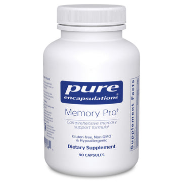 Pure Encapsulations Memory Pro | Comprehensive Memory Support Formula | 90 Capsules Pure Encapsulations uk supplements