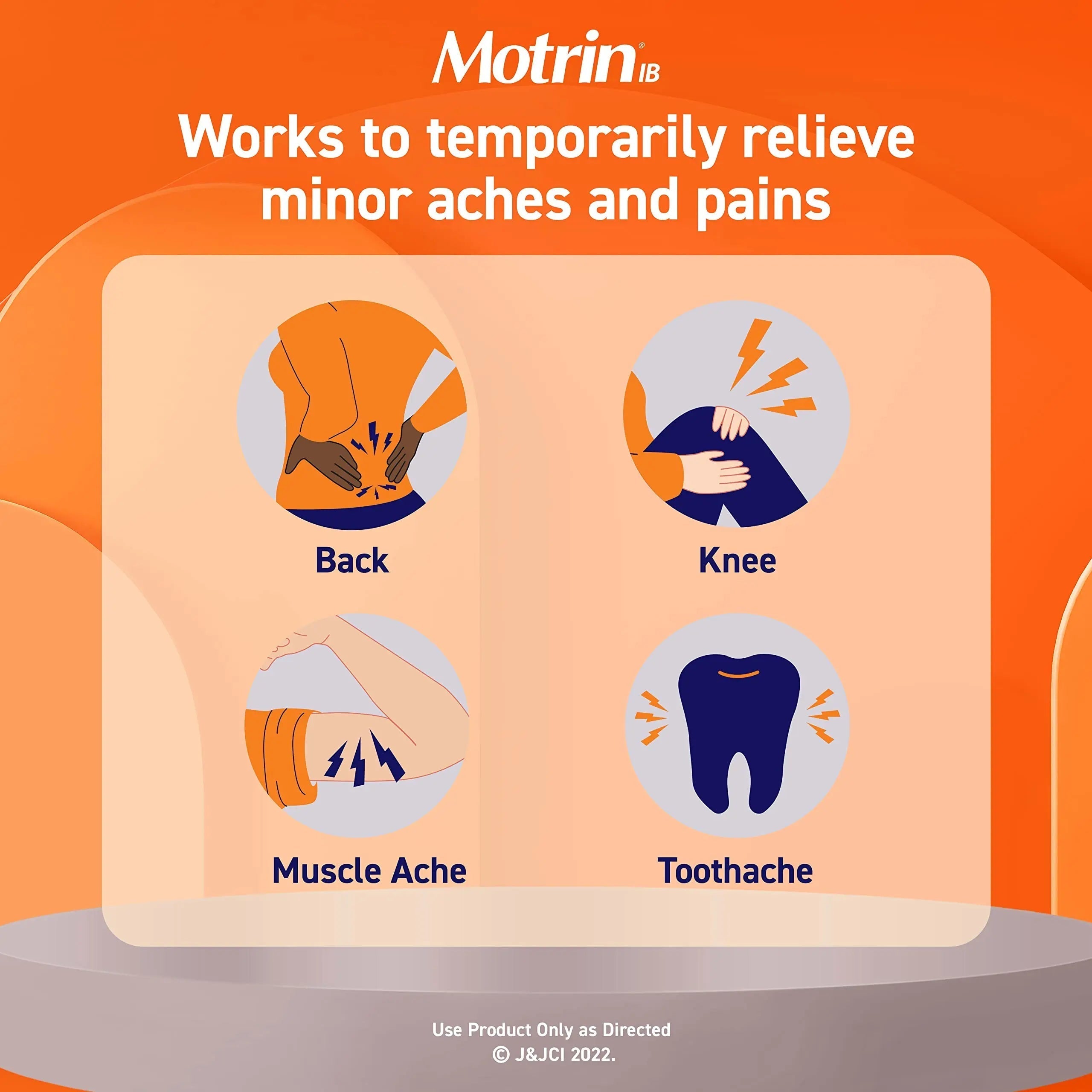 Motrin IB Liquid Gels with 200mg Ibuprofen per Caplet, Pain Reliever & Fever Reducer for Adults, Relief from Minor Arthritis Pain, Muscle Aches, Headache, Menstrual Cramps & Backache, 120 ct Motrin uk supplements