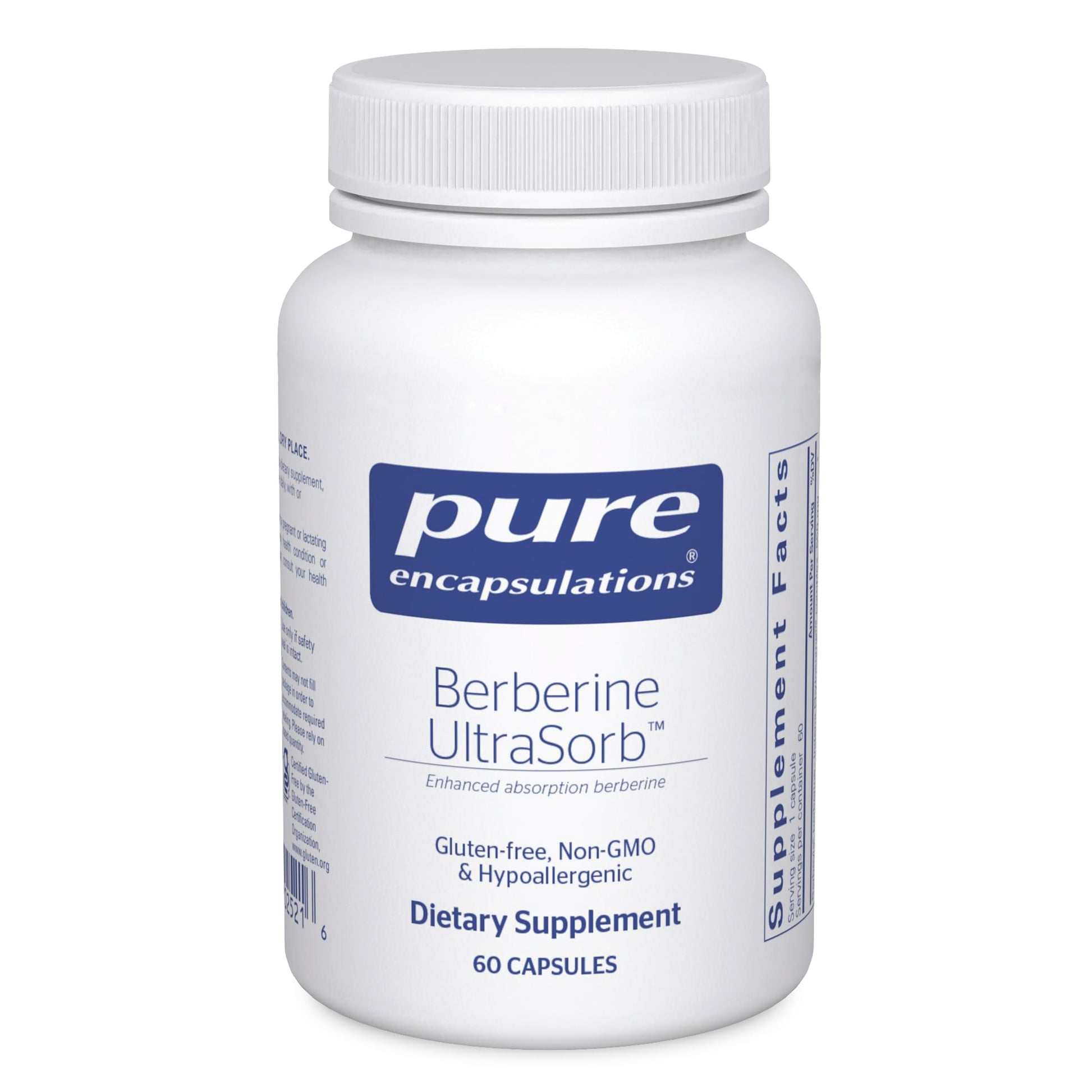 Pure Encapsulations Berberine UltraSorb | Enhanced Absorption Berberine | 60 Capsules Pure Encapsulations uk supplements