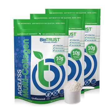 BioTrust Ageless Multi Collagen Protein Powder – 5 Collagen Types (I, II, III, V, X) BioTrust uk supplements