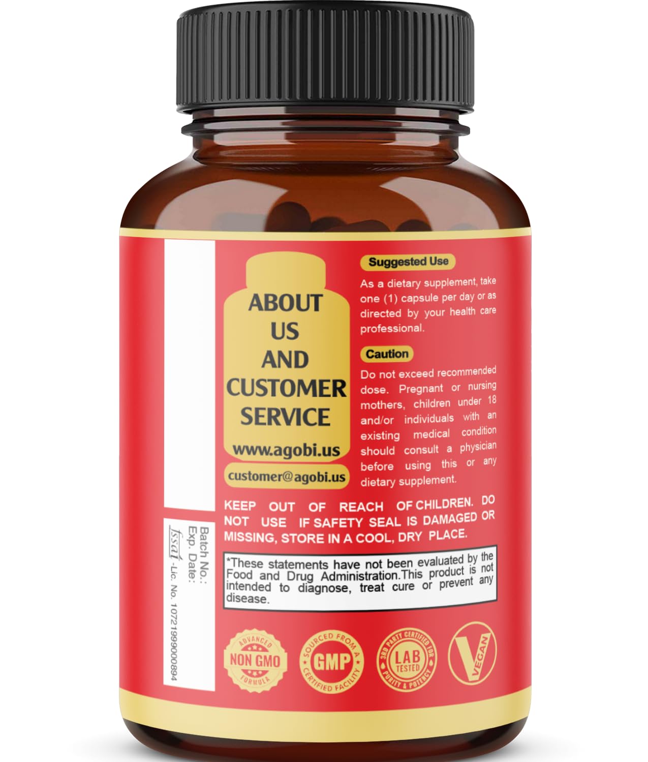 Maca Root Capsules - Supports Natural Health - Energy - Performance & Mood Supplement - Enhanced Blood Flow 3-Month Supply agobi uk supplements
