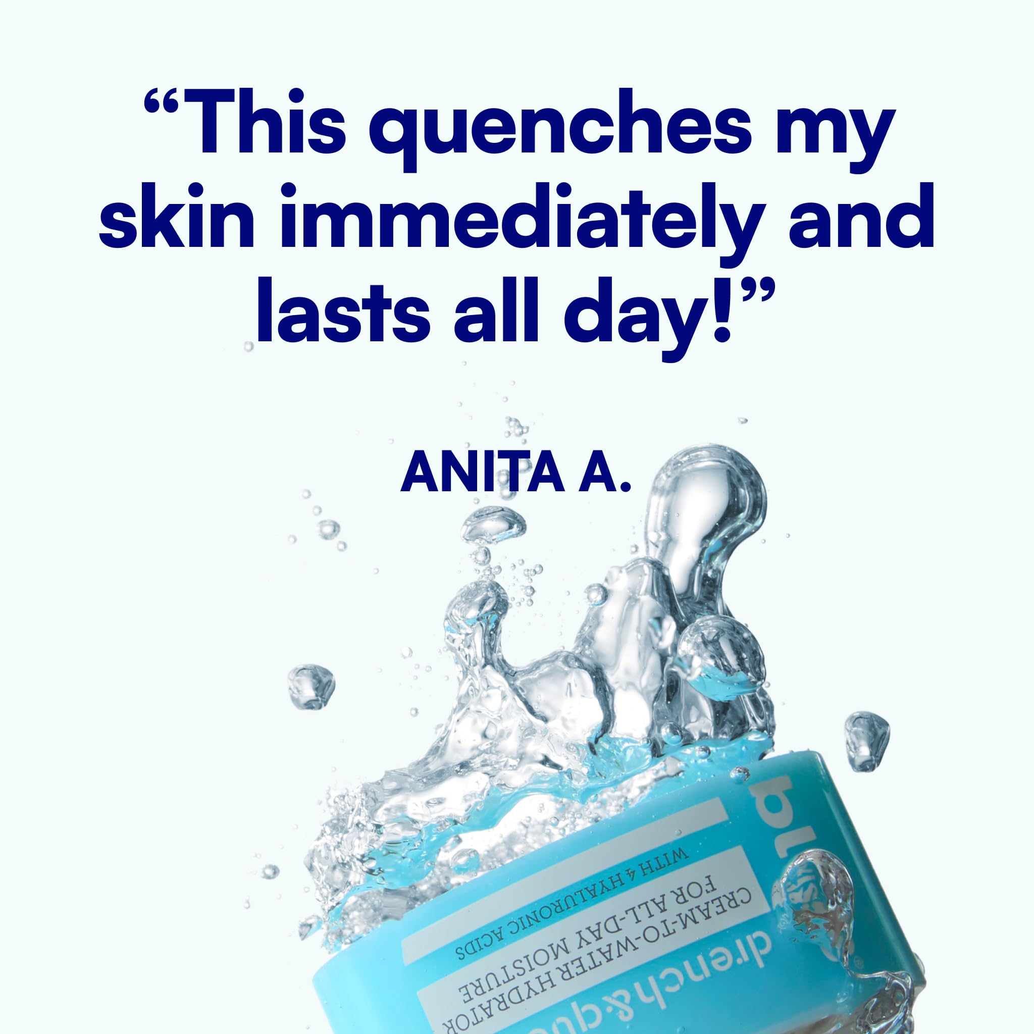 Bliss Drench & Quench Hyaluronic Acid Cream to Water Moisturizer | Lightweight Face Cream with 4 Types of Hyaluronic Acid for All Day Hydration and Plump Skin | Clean Vegan & Cruelty Free 1.7 fl oz Bliss uk supplements