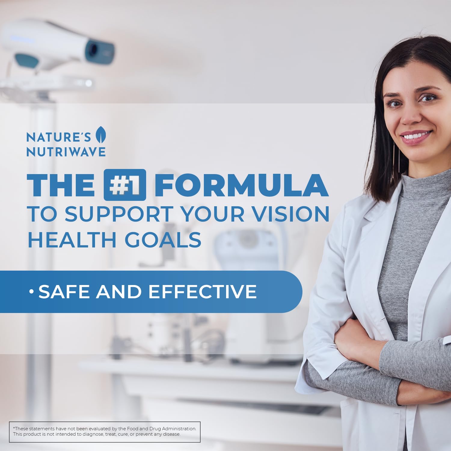 SIGHT EASY - Eye Vitamins & Mineral Supplements with Lutein & Zeaxanthin, Vitamin C, Vitamin E, Zinc and Bilberry for Healthy Vision and Eye Function Support - 60 Capsules, 1 Month Supply Nature’s NutriWave uk supplements