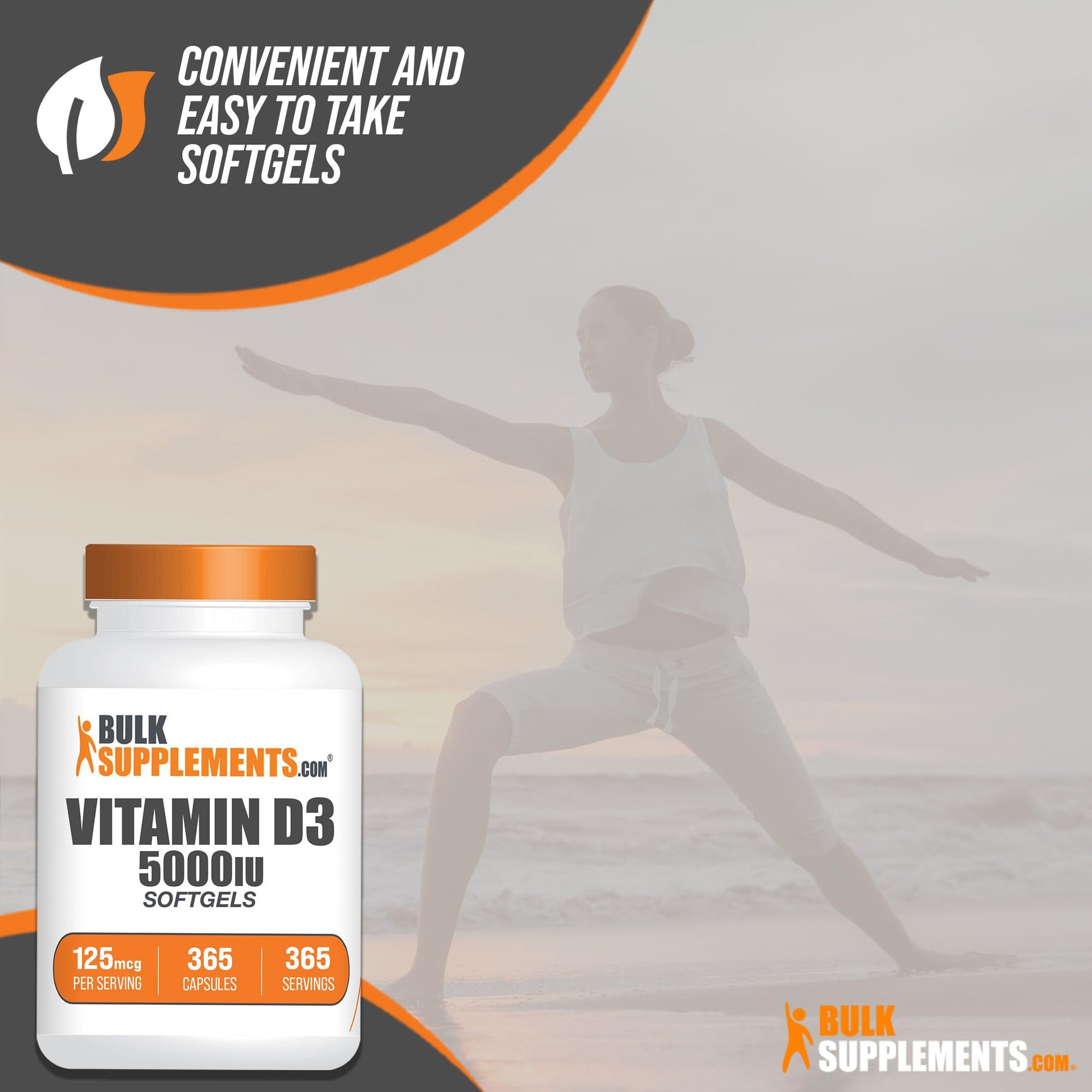 BULKSUPPLEMENTS.COM Vitamin D3 5000IU Softgels - Cholecalciferol, D3 Supplement BULKSUPPLEMENTS.COM uk supplements