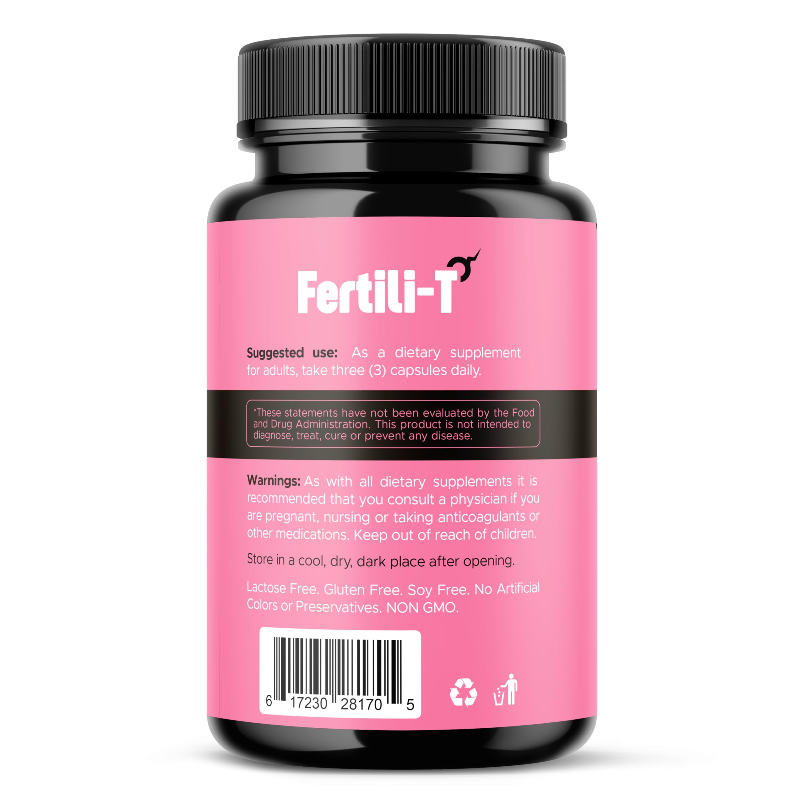 Fertili-t Female (90 Caps) Natural Fertility Support, Hormonal Balance & Prenatal Vitamins for Women, Conception Support, Natural Fertility Supplement with Aguaje & Red Maca (30-Day Supply) (1) AURA VITAMINS uk supplements