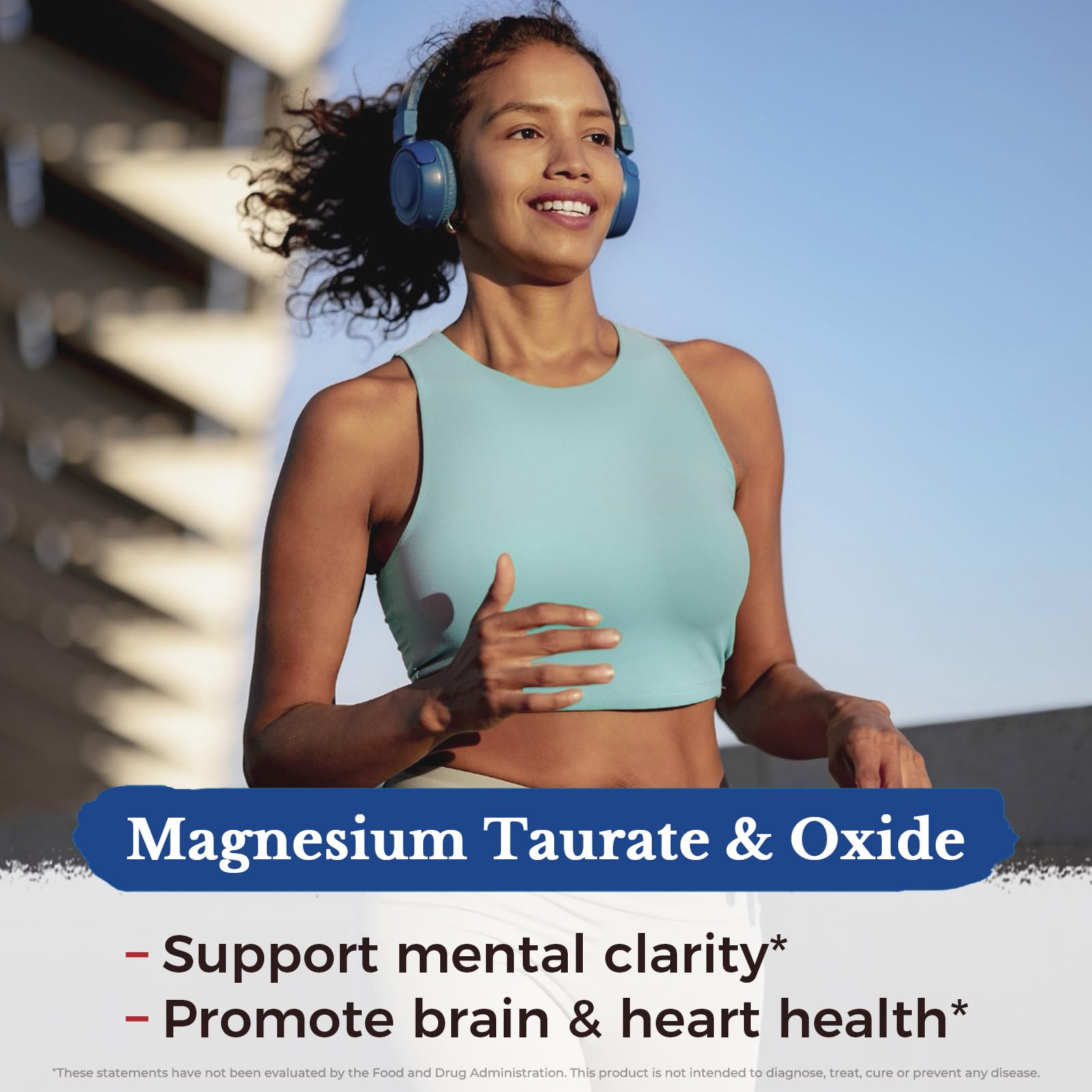 Vitalitown Magnesium Complex Supplement | 300mg Elemental Mag | Magnesium Citrate Glycinate Taurate Malate | Non-GMO, No Gluten, 90 Vegan Magnesio Capsules for Bone Brain Heart Vitalitown uk supplements