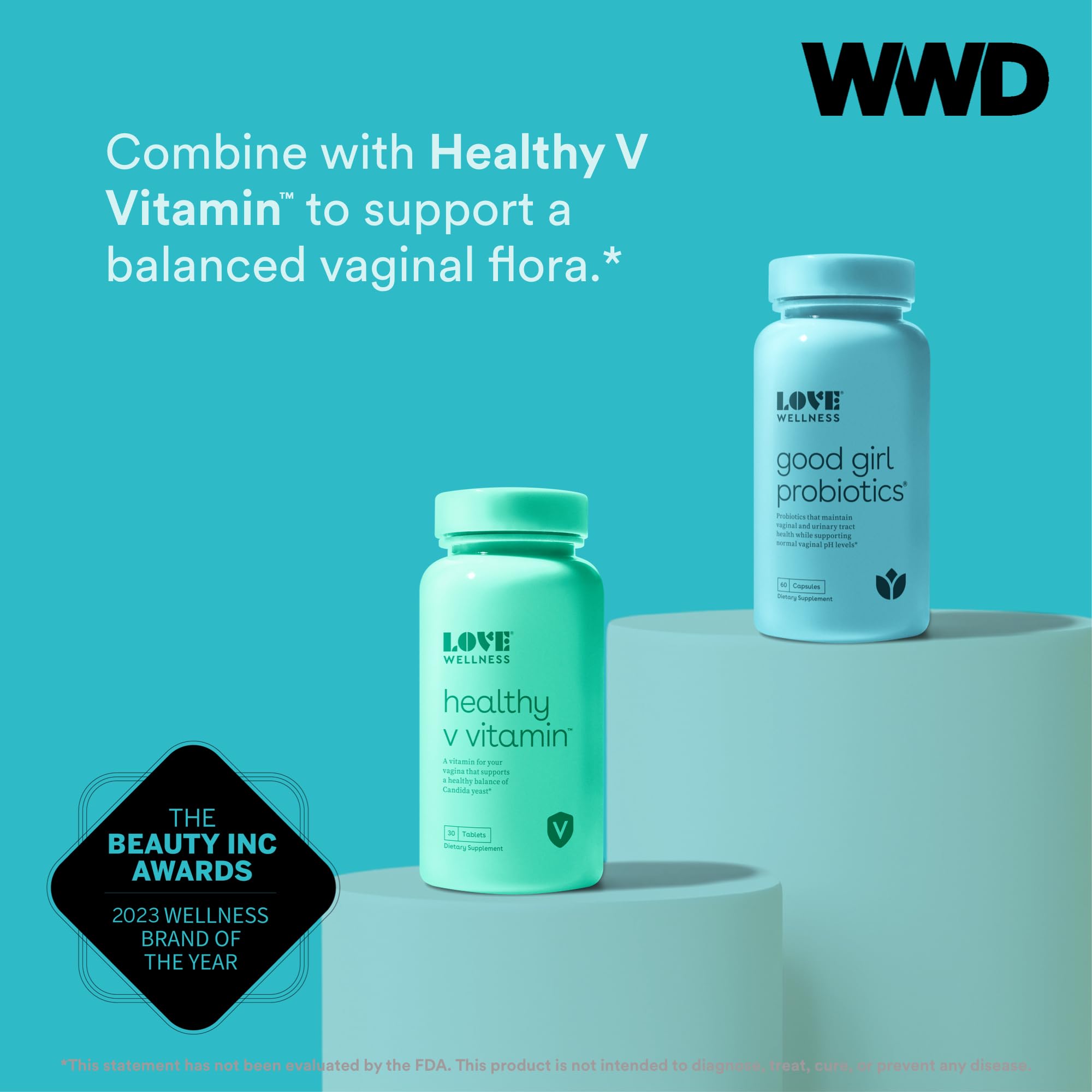 Love Wellness Vaginal Probiotics for Women, Good Girl Probiotics | pH Balance Supplement Love Wellness uk supplements