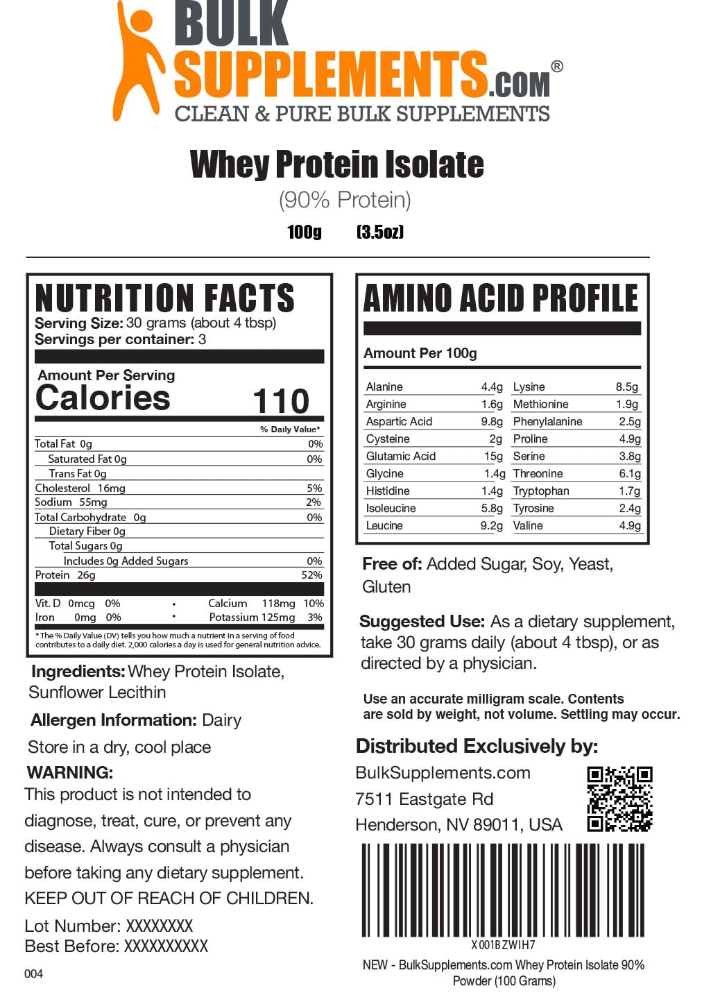 BULKSUPPLEMENTS.COM Whey Protein Isolate Powder - Unflavored Protein Powder BULKSUPPLEMENTS.COM uk supplements