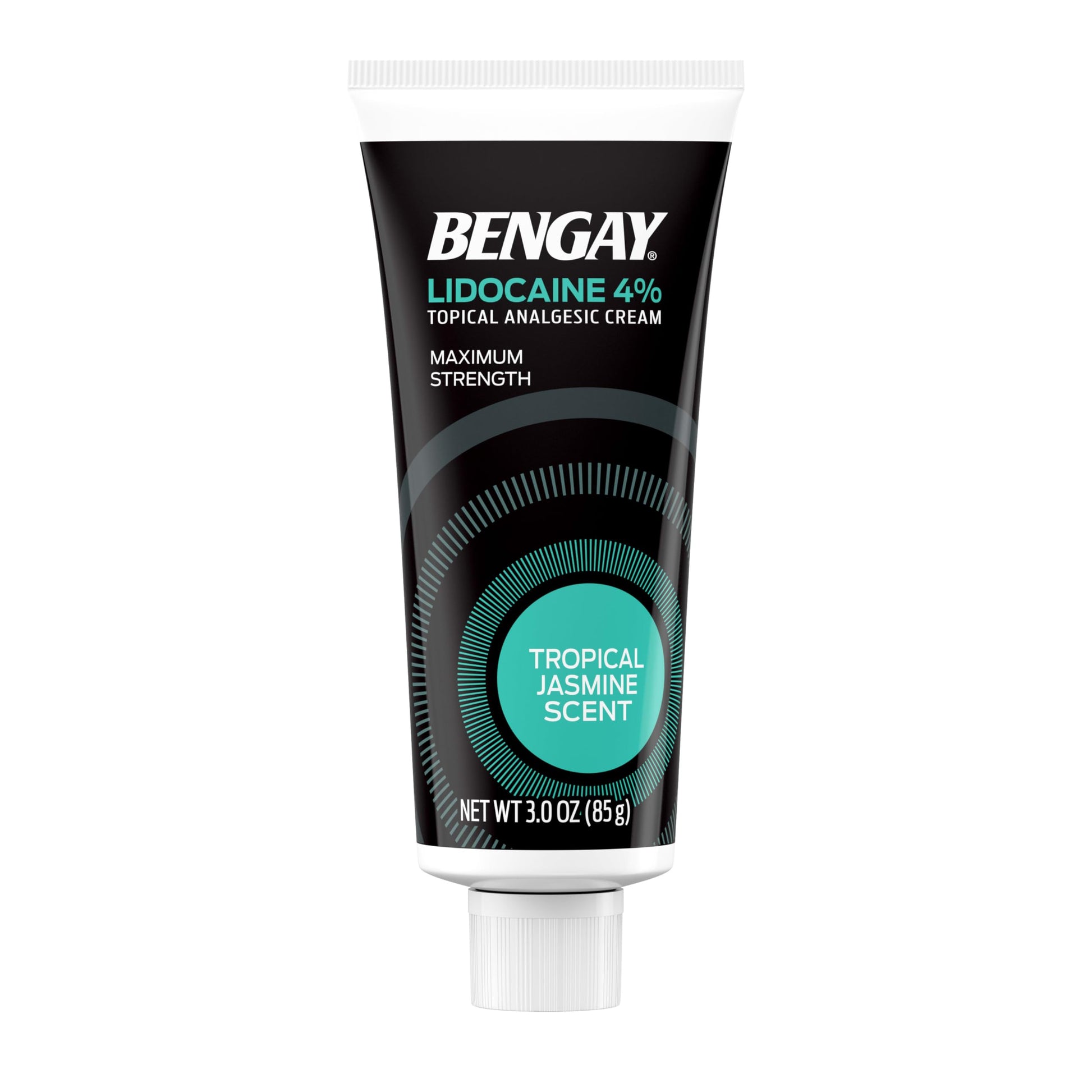Bengay Lidocaine Pain Relief Cream, Maximum Strength OTC, Non-Greasy Topical Analgesic with 4% Lidocaine to Desensitize Nerves, Numbing Cream with a Soothing Jasmine Scent, 3 oz Bengay uk supplements