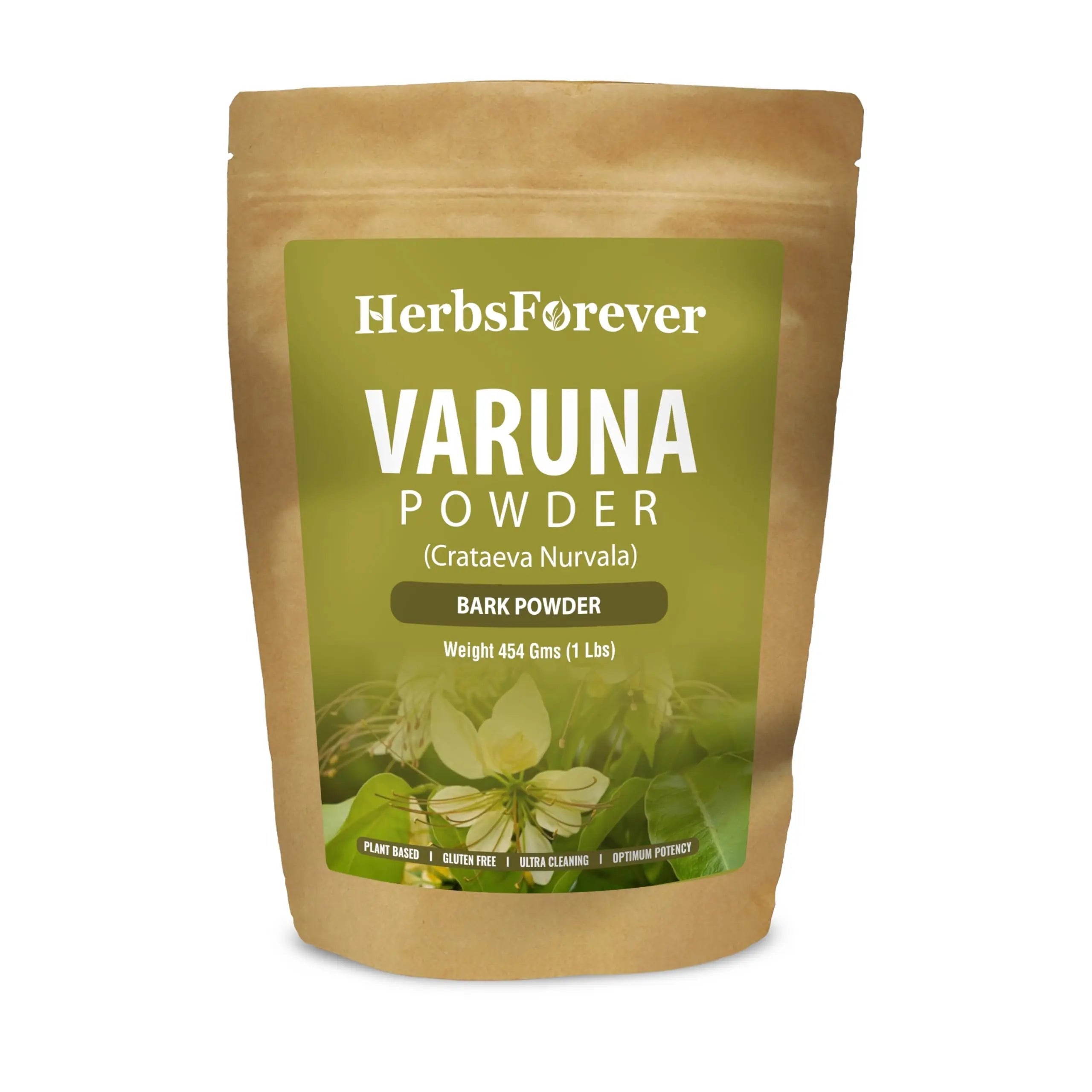HerbsForever Varuna Powder – Crataeva Nurvala – Prostate Health – Support Prostatic, Kidneys, Gall Bladder and Urinary Tract Health – Non GMO, Organic, Vegan – 454 GMS Herbsforever uk supplements