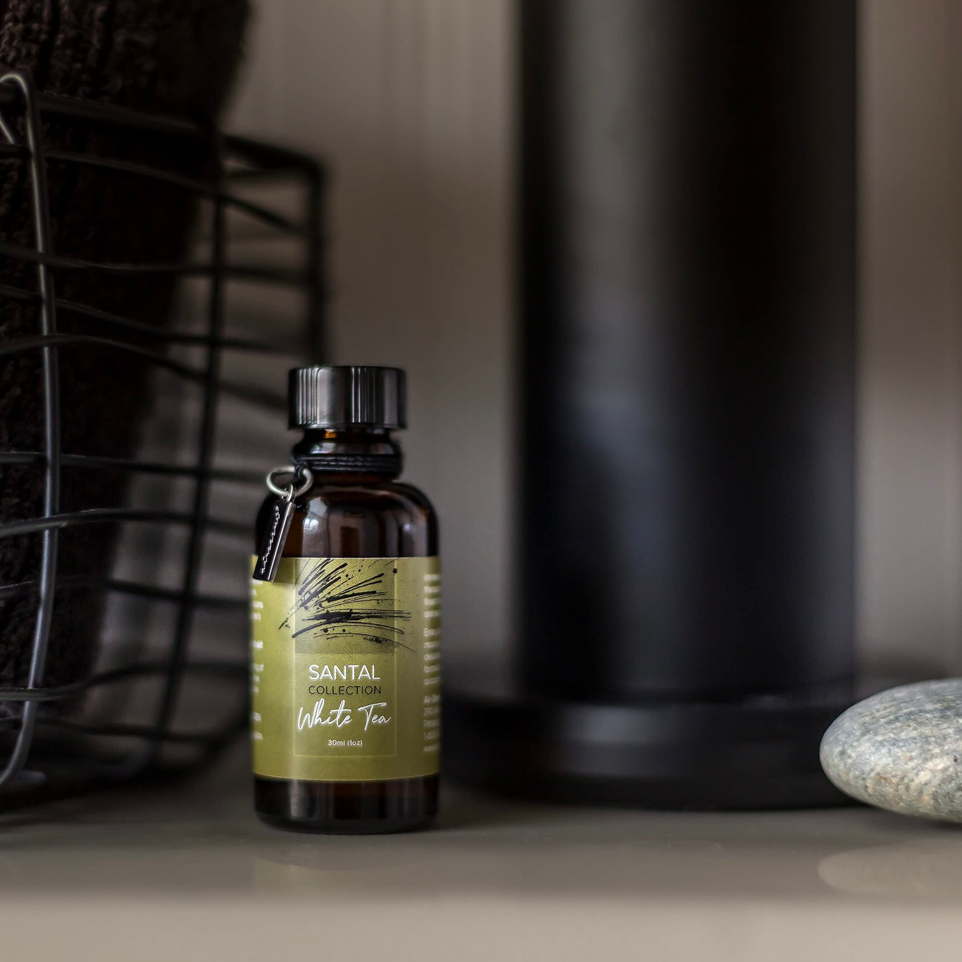 Santal White Tea Diffuser Oil - Air-Scent Aroma and Essential Oil Blend for Aromatherapy Diffusers - 30 Milliliter Air-Scent uk supplements