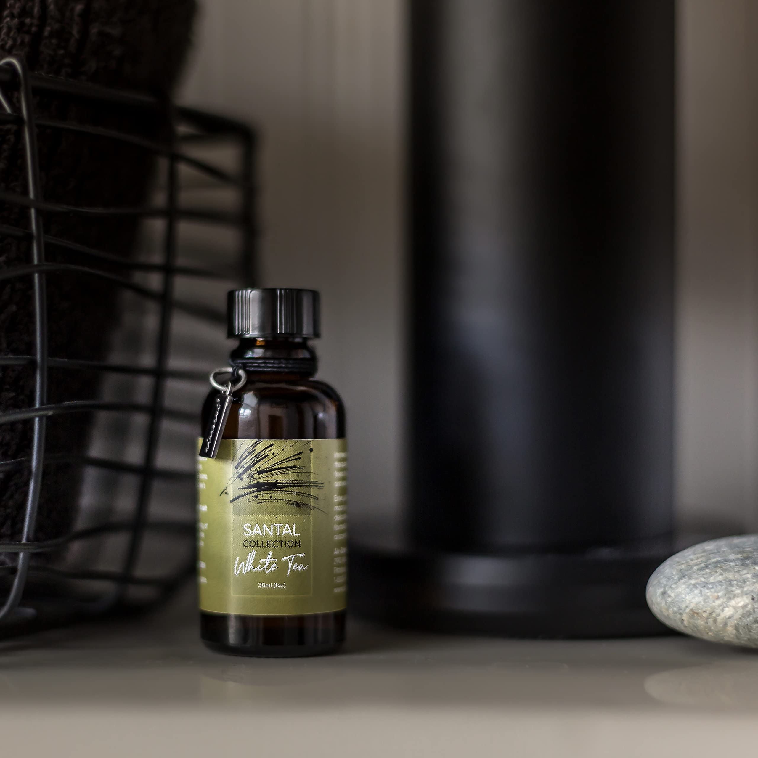 Santal White Tea Diffuser Oil - Air-Scent Aroma and Essential Oil Blend for Aromatherapy Diffusers - 30 Milliliter Air-Scent uk supplements