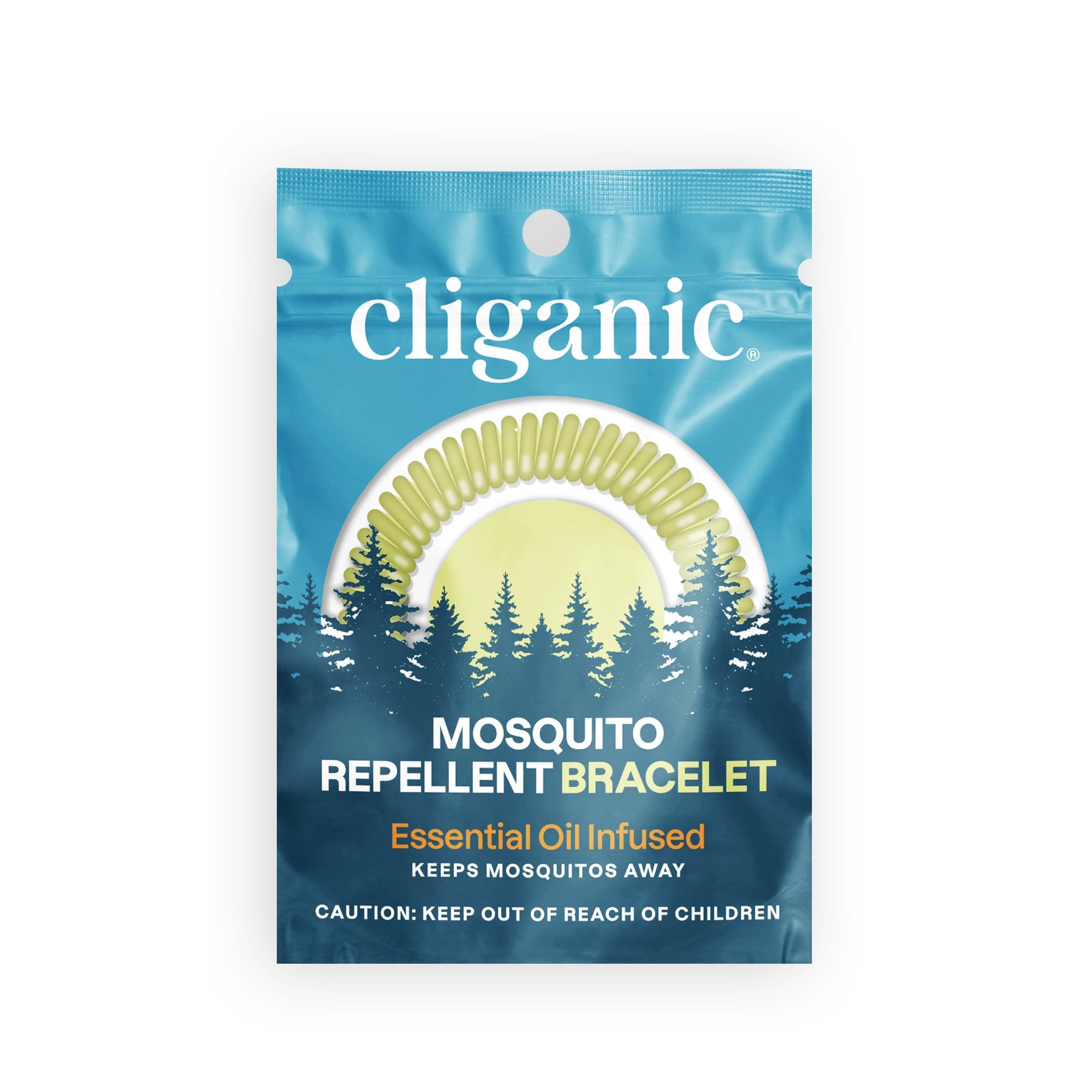 Cliganic 10 Pack Mosquito Repellent Bracelets, DEET-Free Bands, Individuall Cliganic uk supplements
