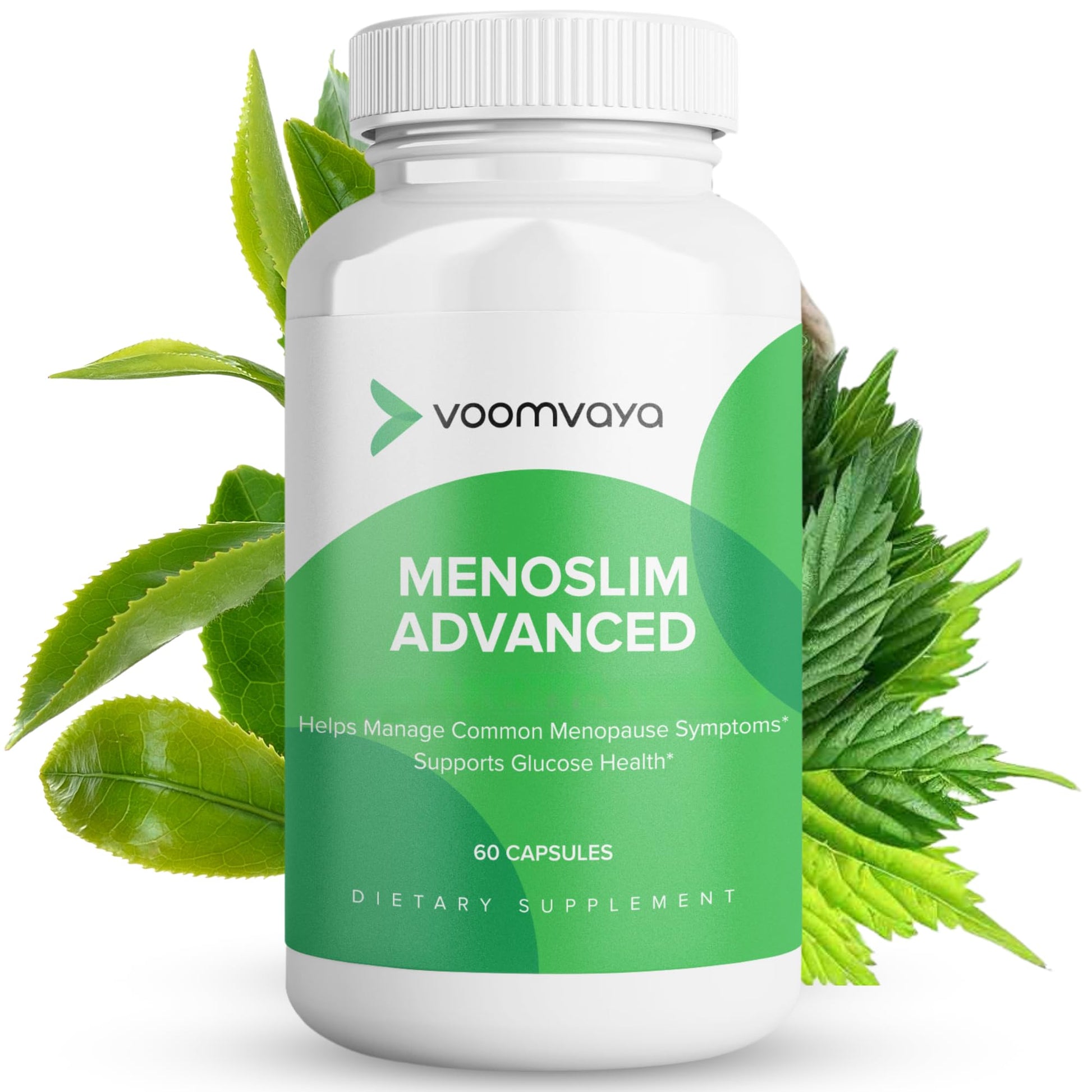 VoomVaya MenoSlim Advanced Menopause Weight Loss for Women – Menopause & Perimenopause Supplement for Women – Supports Healthy Metabolism & Overall Wellness – 60 Capsules VoomVaya uk supplements