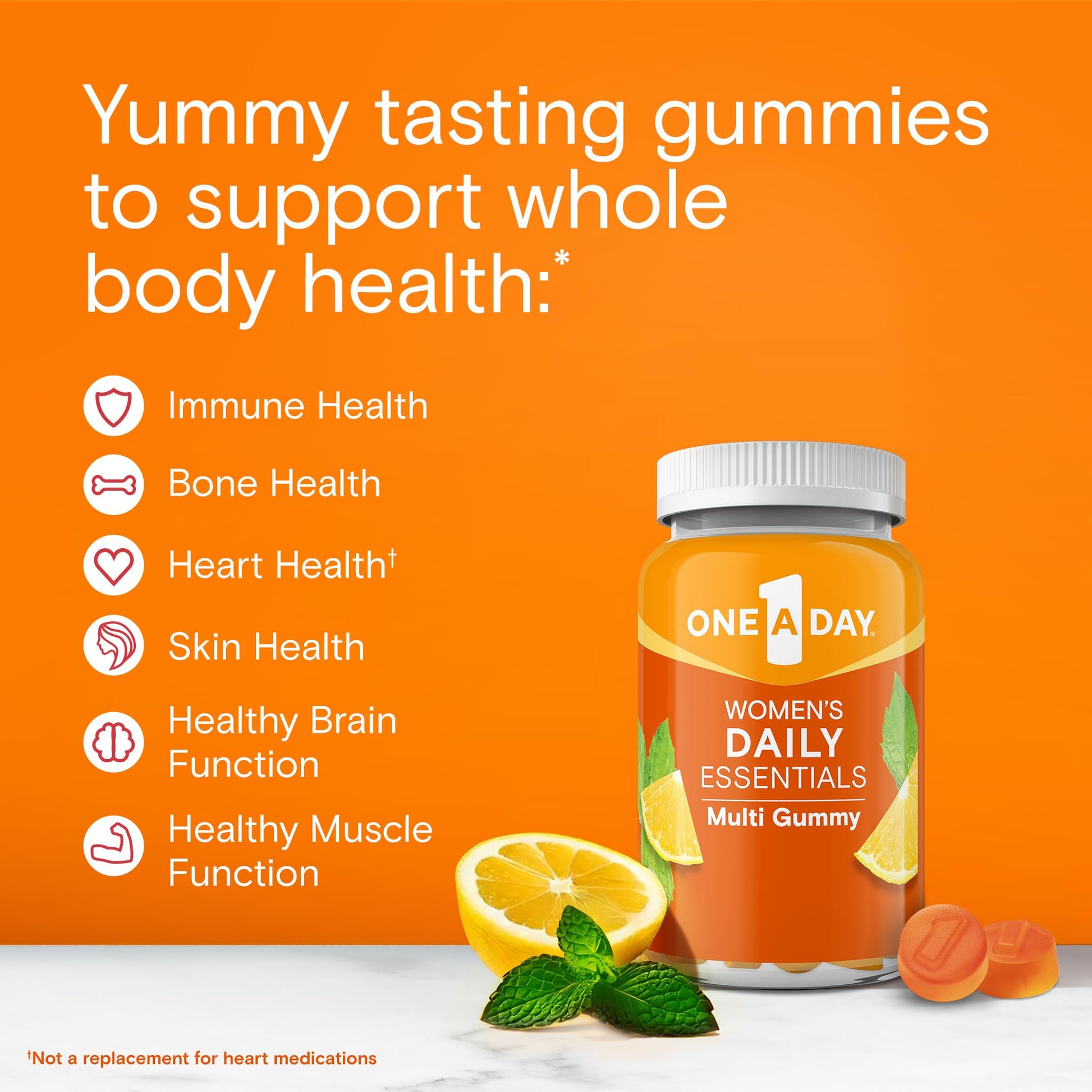 One A Day Women’s Daily Essentials Multivitamin Gummies, Multivitamin for Women, Zinc, Immune Support ONE A DAY uk supplements