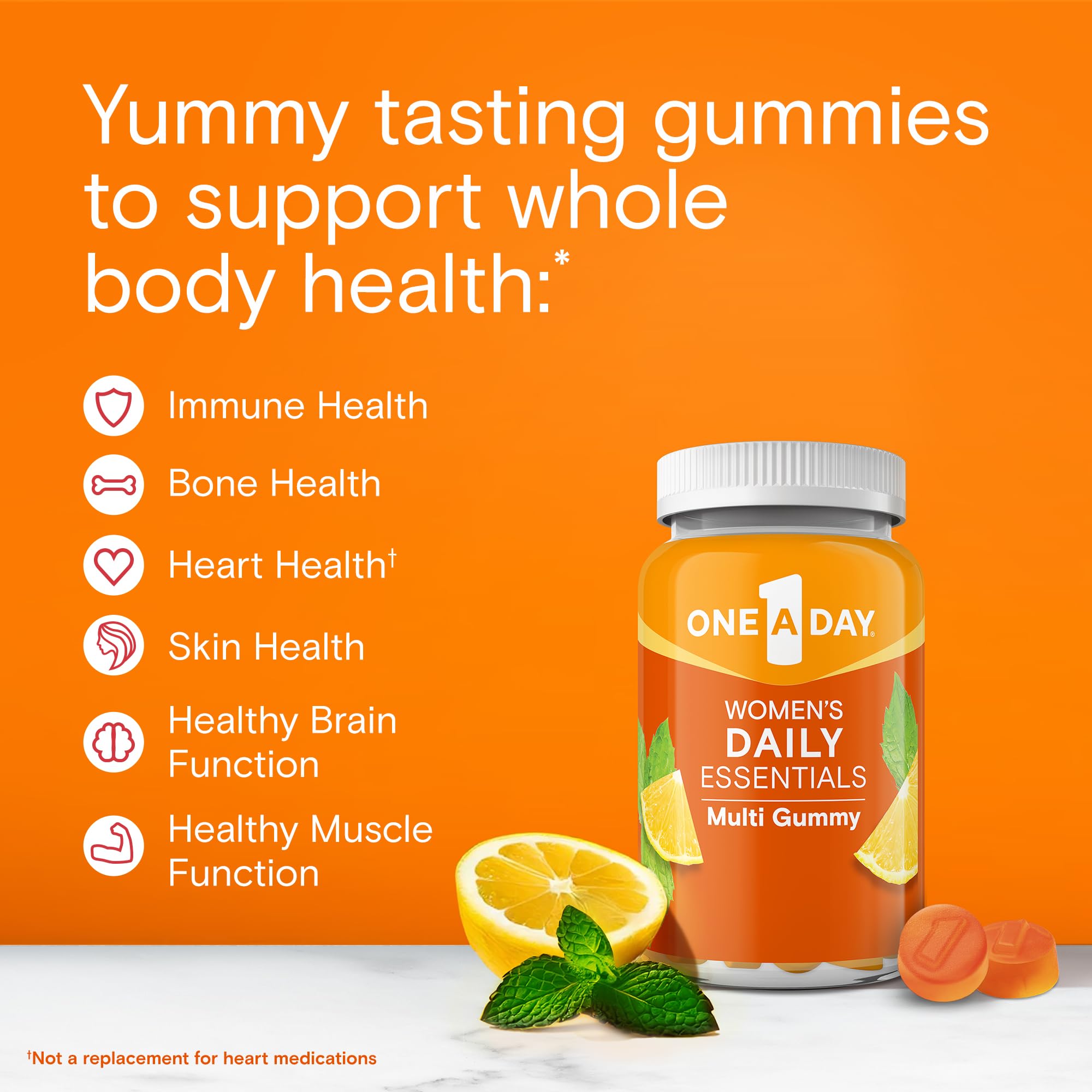 One A Day Women’s Daily Essentials Multivitamin Gummies, Multivitamin for Women, Zinc, Immune Support ONE A DAY uk supplements
