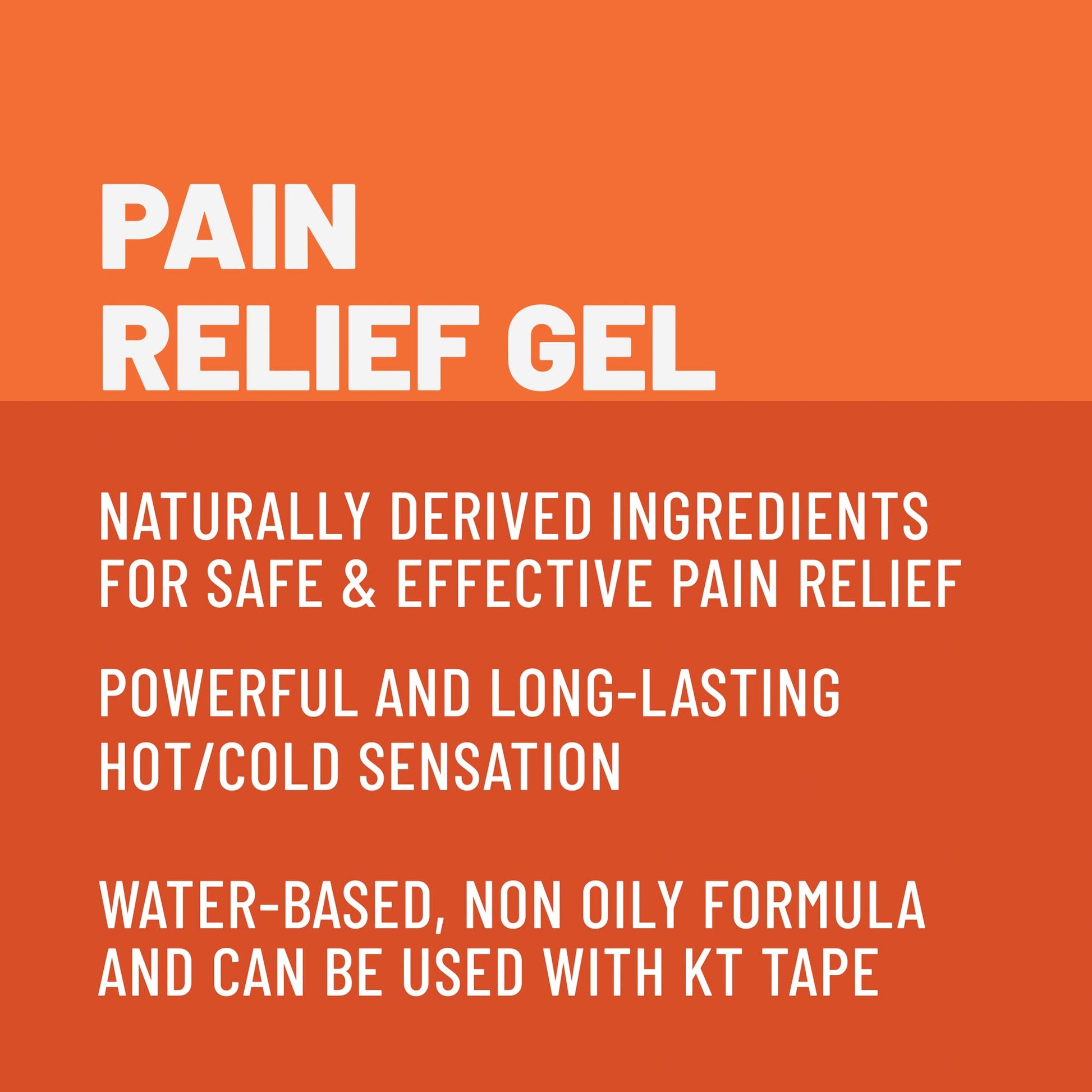 KT Tape Health, Pain Relief Gel, Time-Released Topical Relief from Back Pain, Sciatica and Arthritis, 3.0 oz Roll-On KT Tape uk supplements