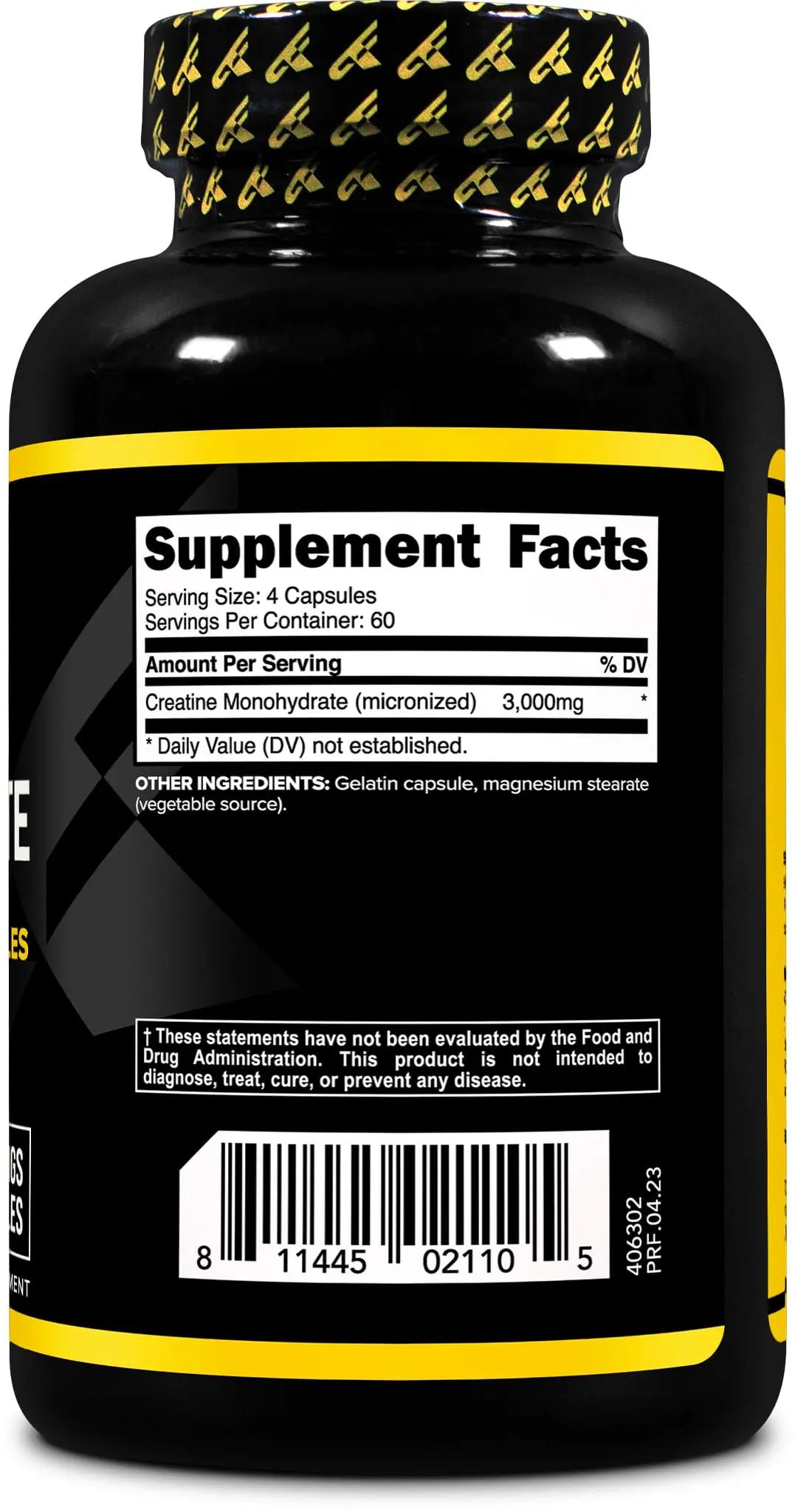 Primaforce Creatine Monohydrate Capsules - 240 Capsules, 3,000mg per Serving, Gluten Free and Non-GMO Primaforce uk supplements