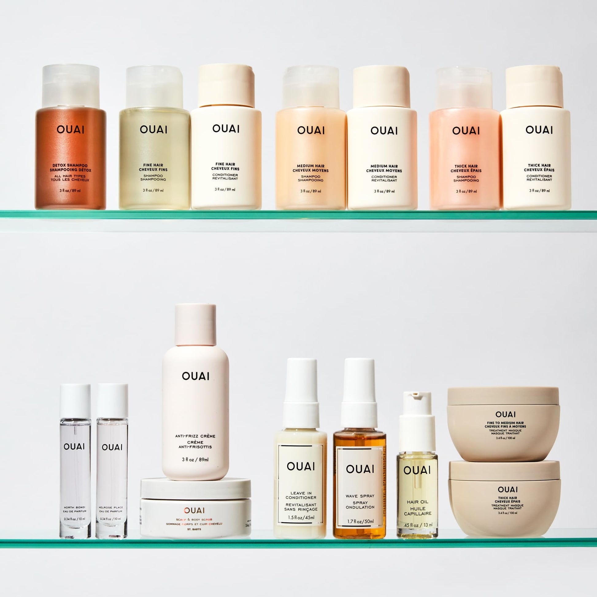 OUAI Fine Shampoo Travel Size - Volumizing Shampoo with Strengthening Keratin, Biotin & Chia Seed Oil for Fine Hair - For Clean, Weightless Body - Paraben, Phthalate & Sulfate Free Hair Care (3 Fl Oz) OUAI uk supplements