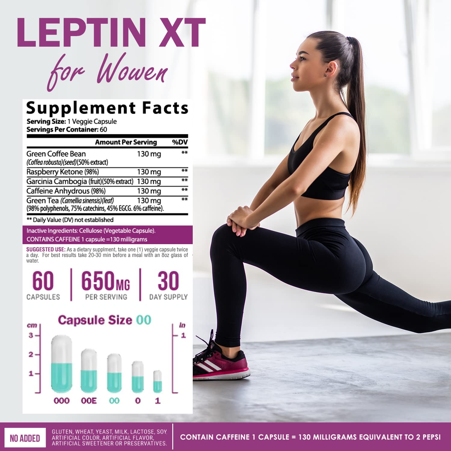 NatureGenX LeptinXT - Leptin Supplements for Weight Loss for Women - Extra Strength NatureGenX uk supplements