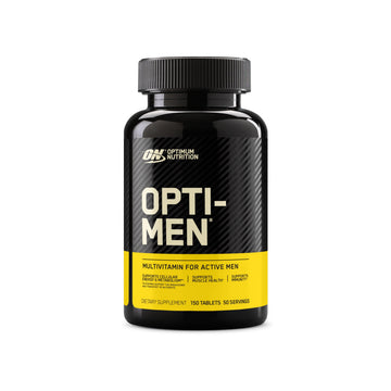 Optimum Nutrition Opti-Men, Vitamin C, Zinc and Vitamin D, E, B12 for Immune Support Mens Daily Multivitamin Supplement, 150 Count Optimum Nutrition uk supplements
