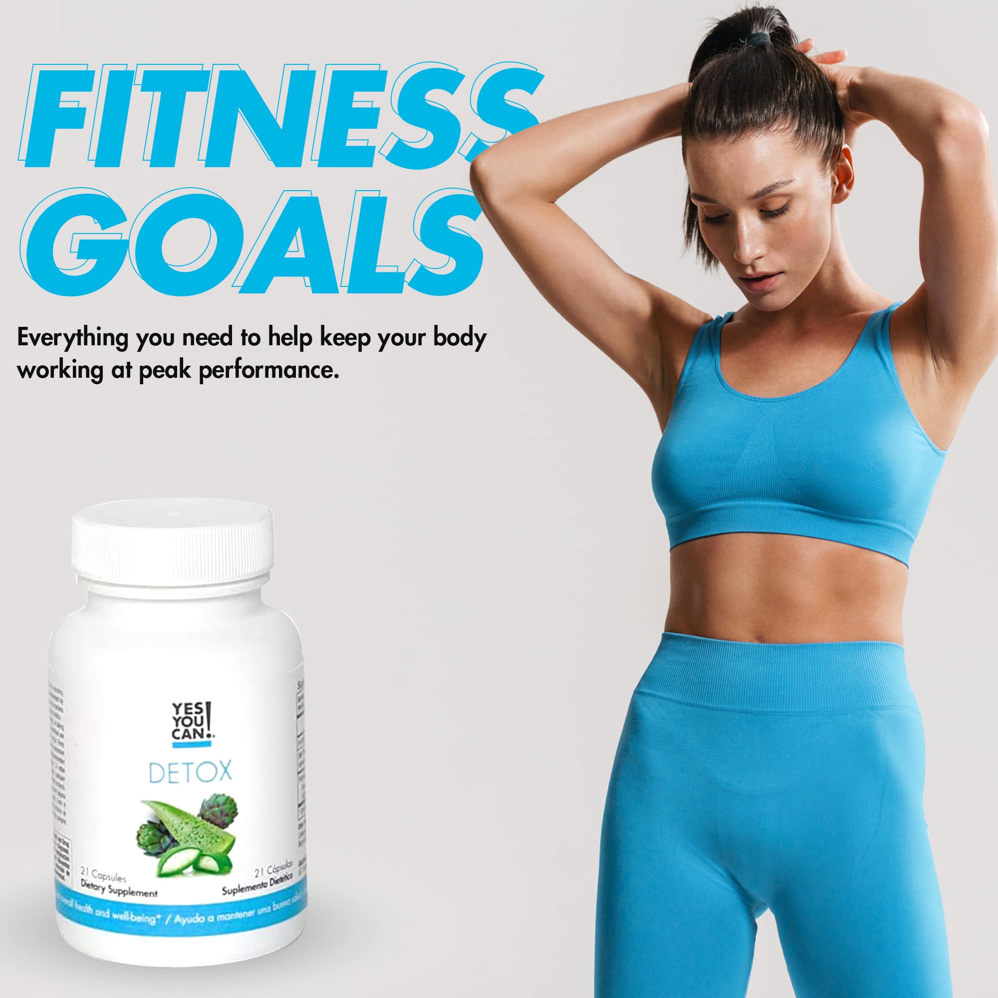 Yes You Can! Natural Detox Cleanse - Daily Cleanse Supplement for Men & Women Yes You Can! uk supplements