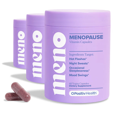 MENO Vitamins for Menopause, 30 Servings (Pack of 3) - Hormone-Free Menopause O Positiv uk supplements