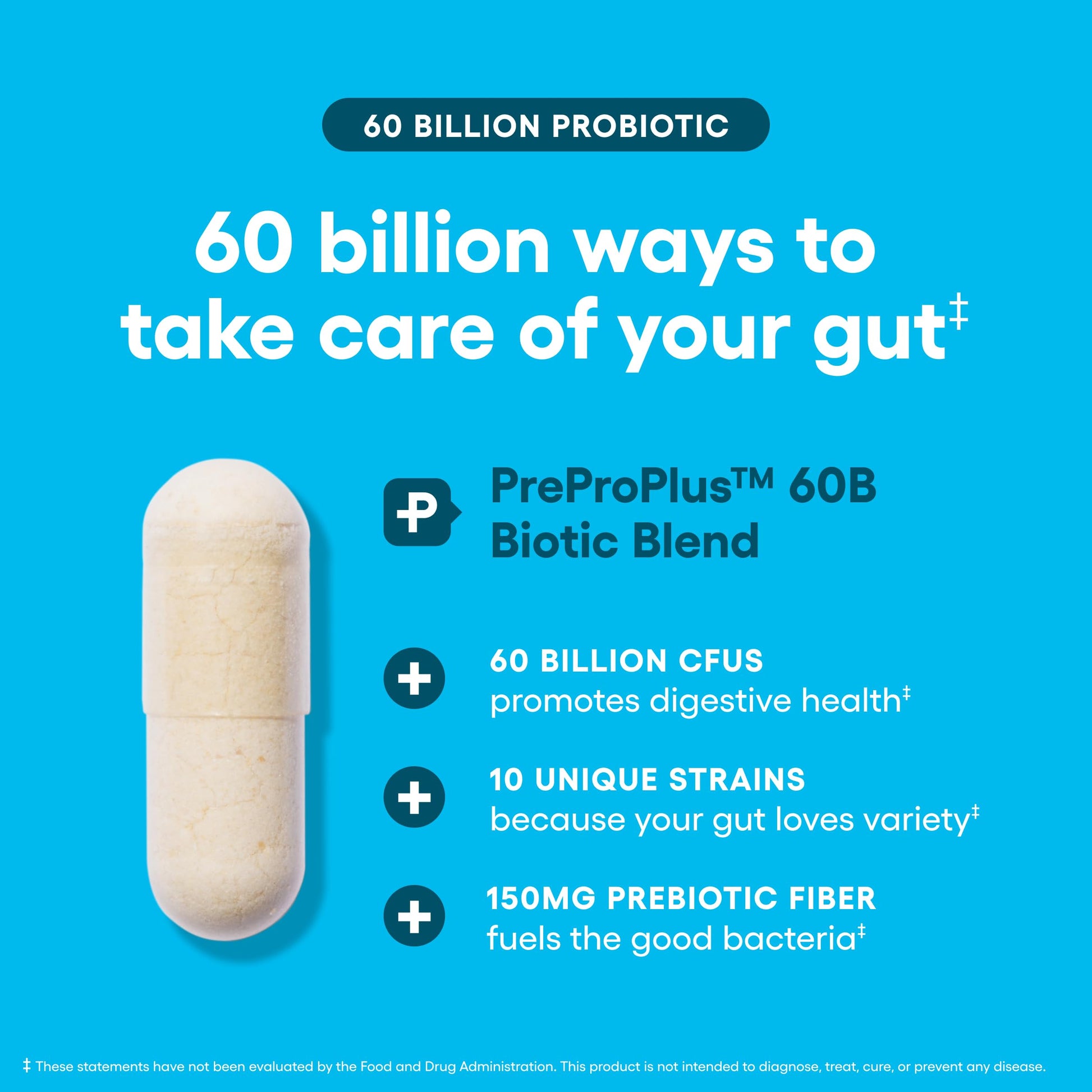 Physician's CHOICE Probiotics 60 Billion CFU - 10 Strains + Organic Prebiotics - Immune, Digestive & Gut Health - Supports Occasional Constipation, Diarrhea, Gas & Bloating - for Women & Men - 84ct Physician's CHOICE uk supplements
