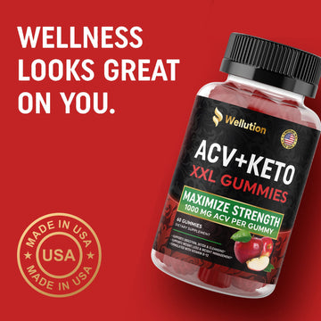 WELLUTION Gummies Apple Cider Vinegar - Formulated to Support Healthy Weight WELLUTION uk supplements
