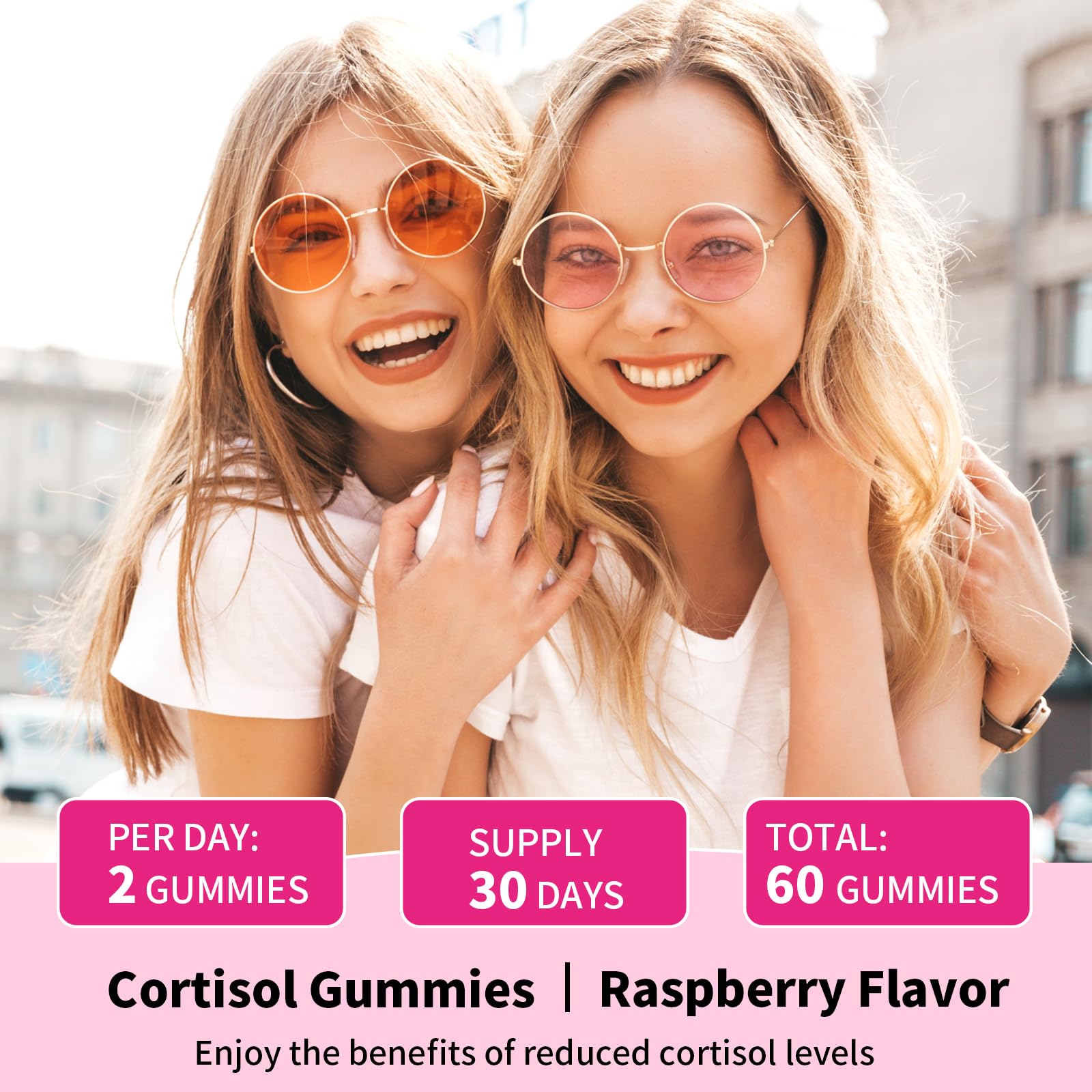 YXSW Cortisol Supplements Gummies for Women Sugar-Free Cortisol Gummies with Magnesium Glycinate Ashwagandha Rhodiola Rose for Relaxation, Focus, Zzz Support, Raspberry Flavor, 60 Count YXSW uk supplements