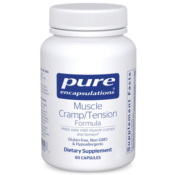 Pure Encapsulations Muscle Cramp/Tension Formula | Hypoallergenic Supplement to Reduce Occasional Muscle Cramps/Tension and Promote Relaxation | 60 Capsules Pure Encapsulations uk supplements