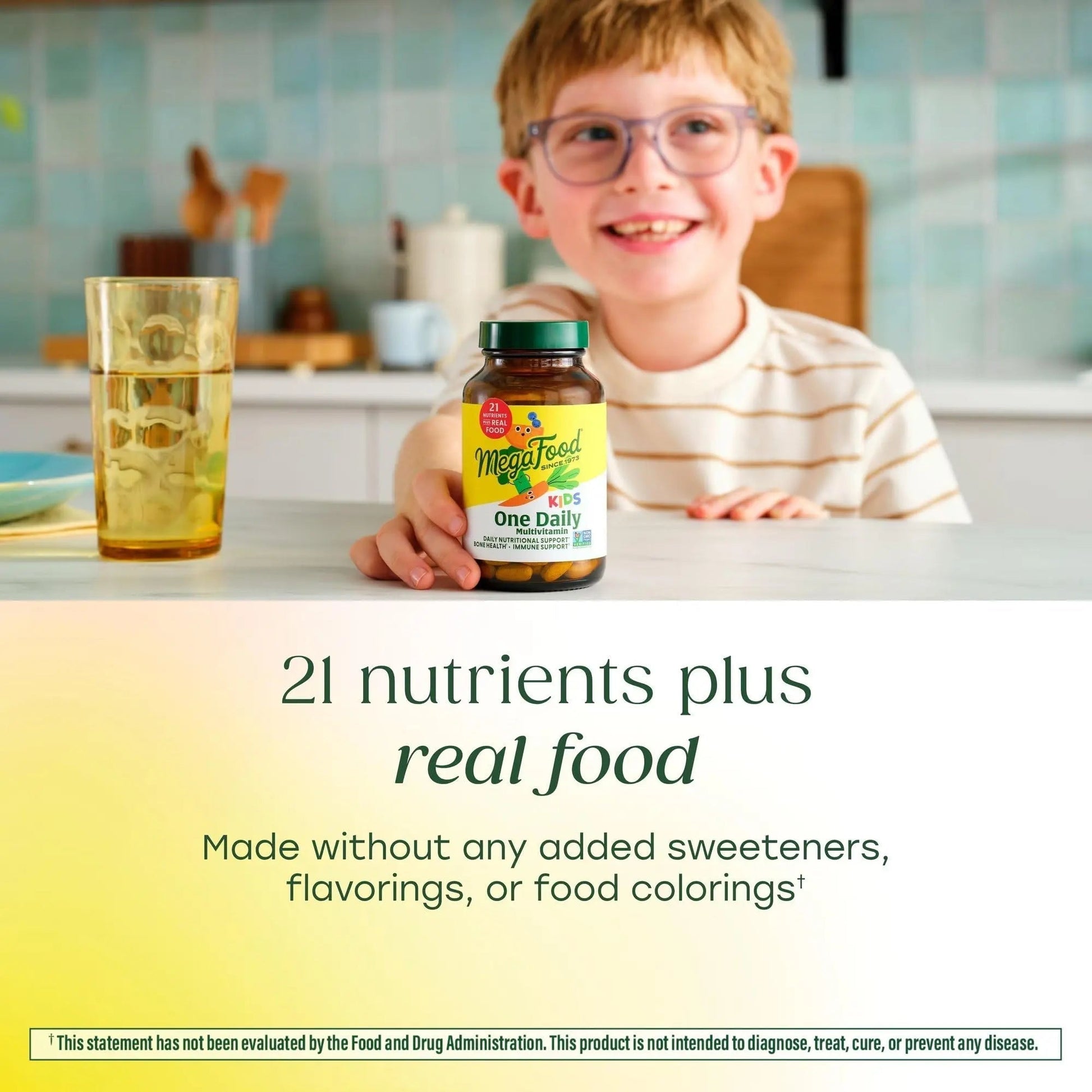 MegaFood Kids One Daily Multivitamin - Convenient Mini Multivitamin for Kids - with Zinc, Vitamins C, B & D MegaFood uk supplements