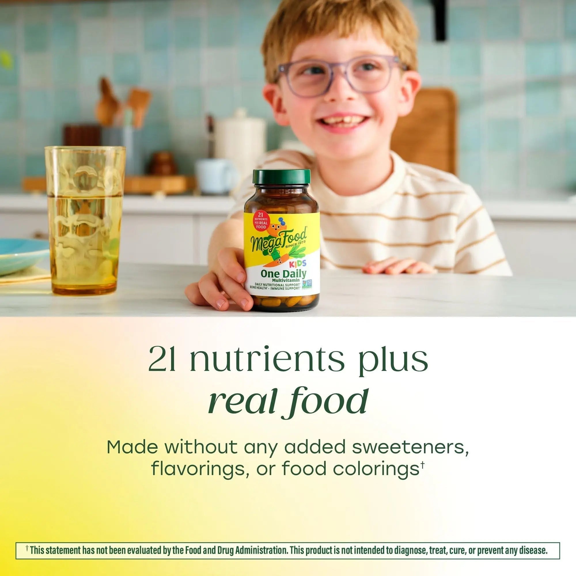 MegaFood Kids One Daily Multivitamin - Convenient Mini Multivitamin for Kids - with Zinc, Vitamins C, B & D MegaFood uk supplements
