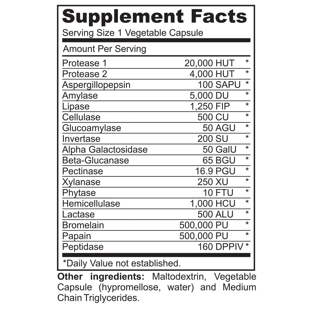 Instant Digest Complete 2-in-1 Probiotic Digestive Enzymes, 60 Capsules Instant Brands uk supplements